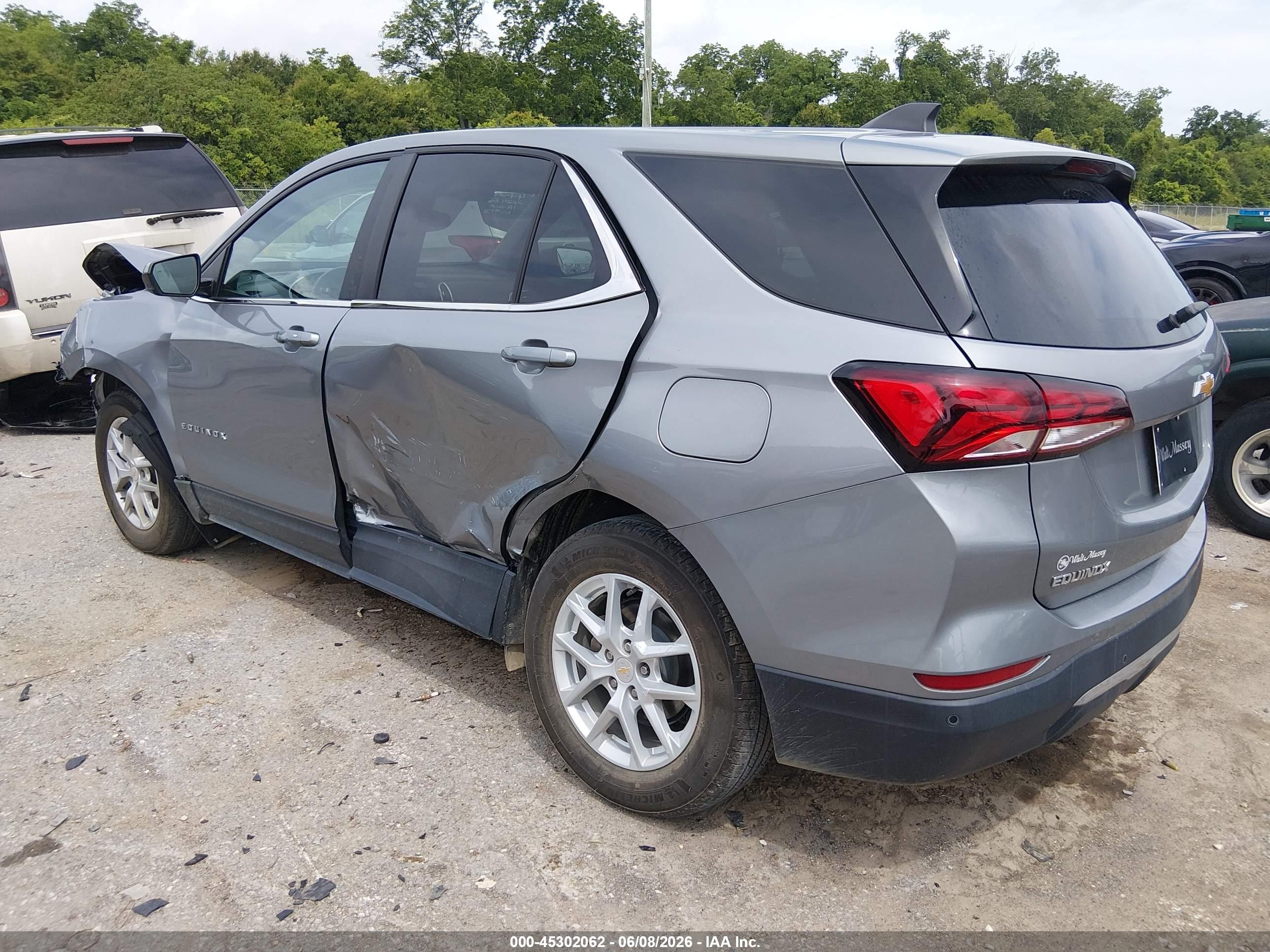 2024 Chevrolet Equinox Fwd Lt Gray vin: 3GNAXKEG5RL196283