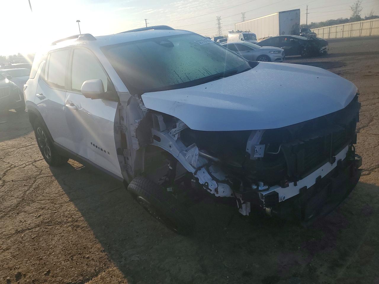 2025 Chevrolet Equinox Activ White vin: 3GNAXKEG5SL157439