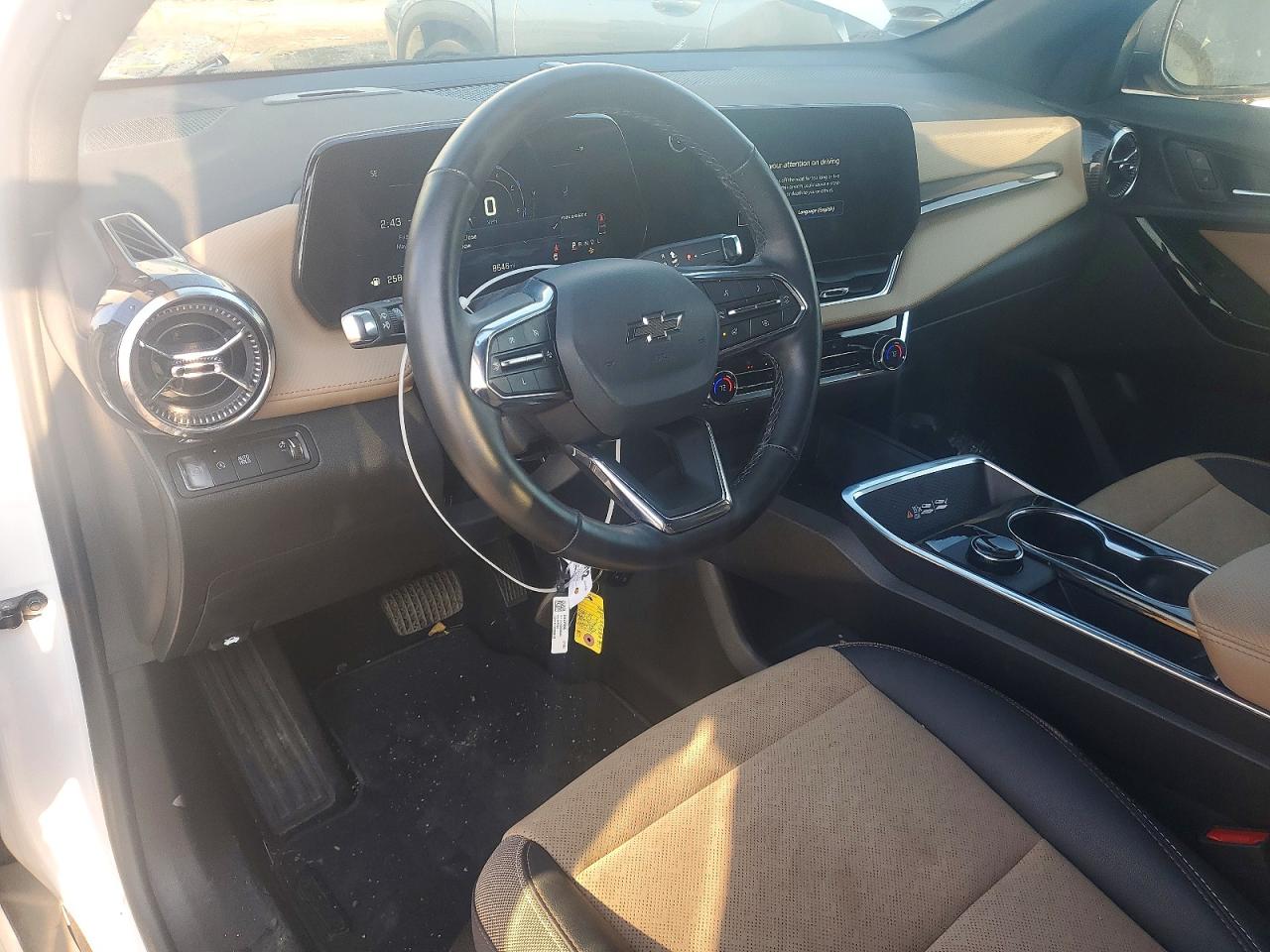 2025 Chevrolet Equinox Activ White vin: 3GNAXKEG5SL157439