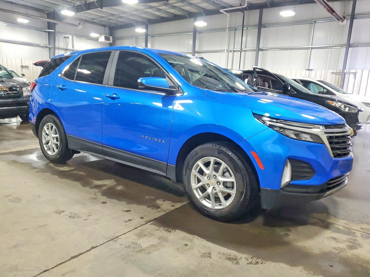 2024 Chevrolet Equinox Lt Синий vin: 3GNAXKEG7RS156941