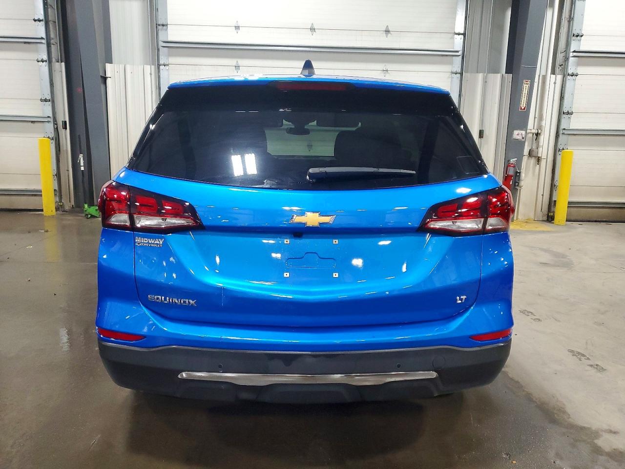 2024 Chevrolet Equinox Lt Синий vin: 3GNAXKEG7RS156941