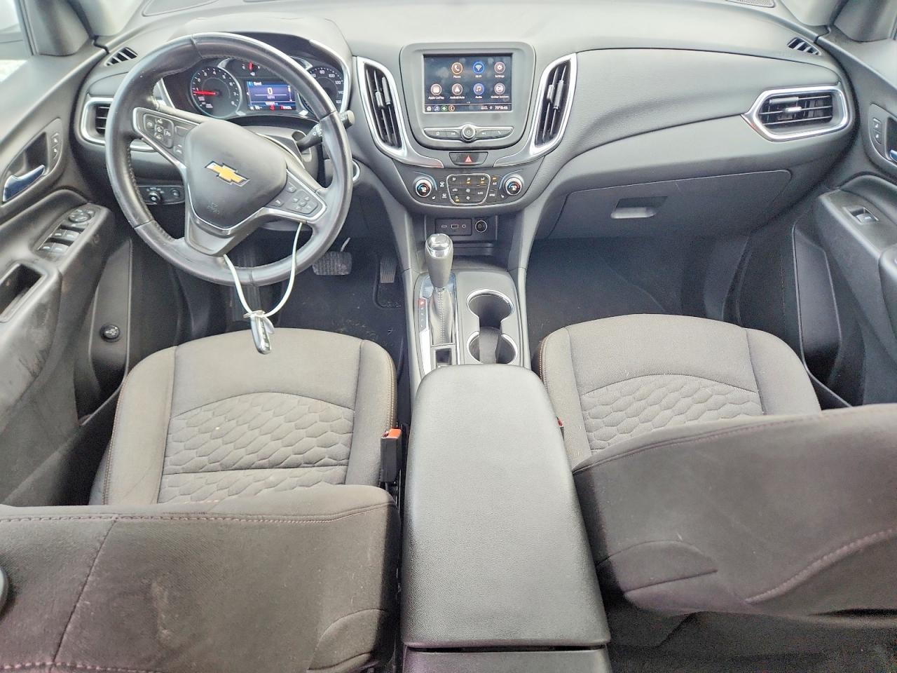 2021 Chevrolet Equinox Lt White vin: 3GNAXKEV0MS168548
