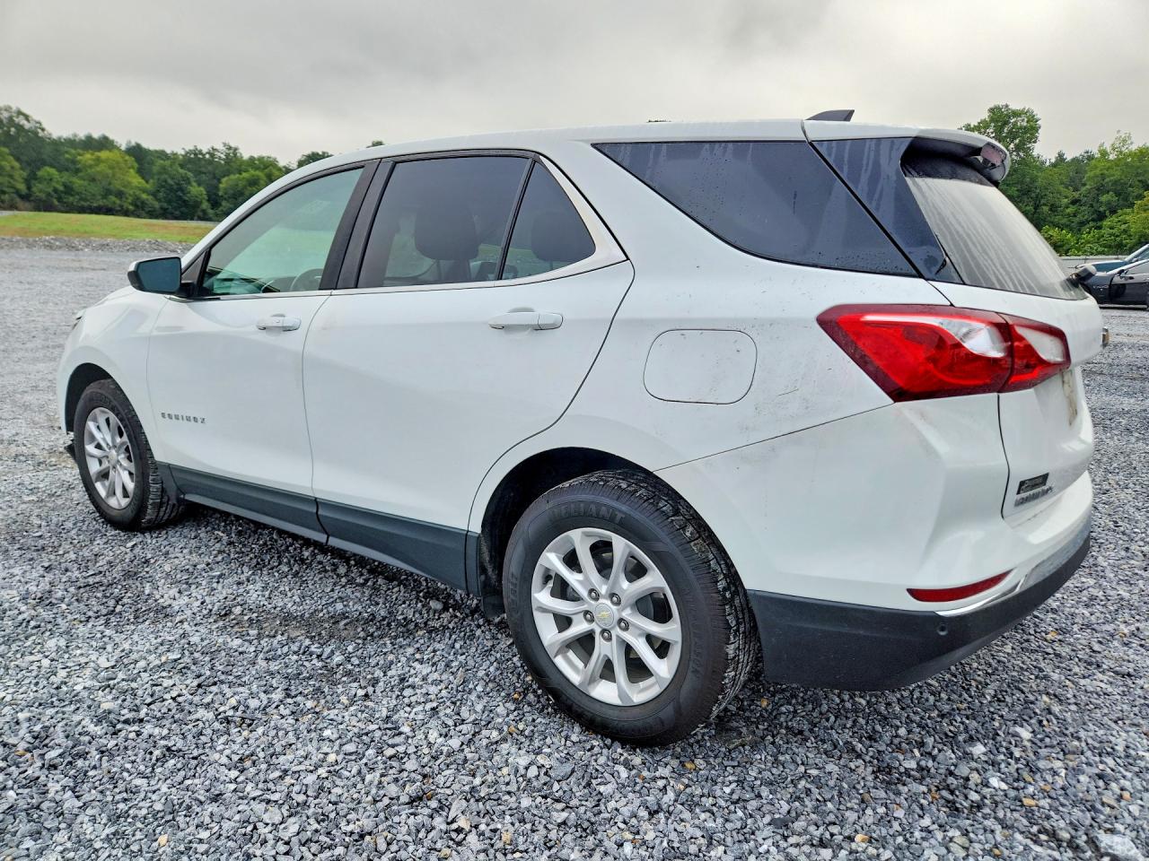 2021 Chevrolet Equinox Lt White vin: 3GNAXKEV0MS168548