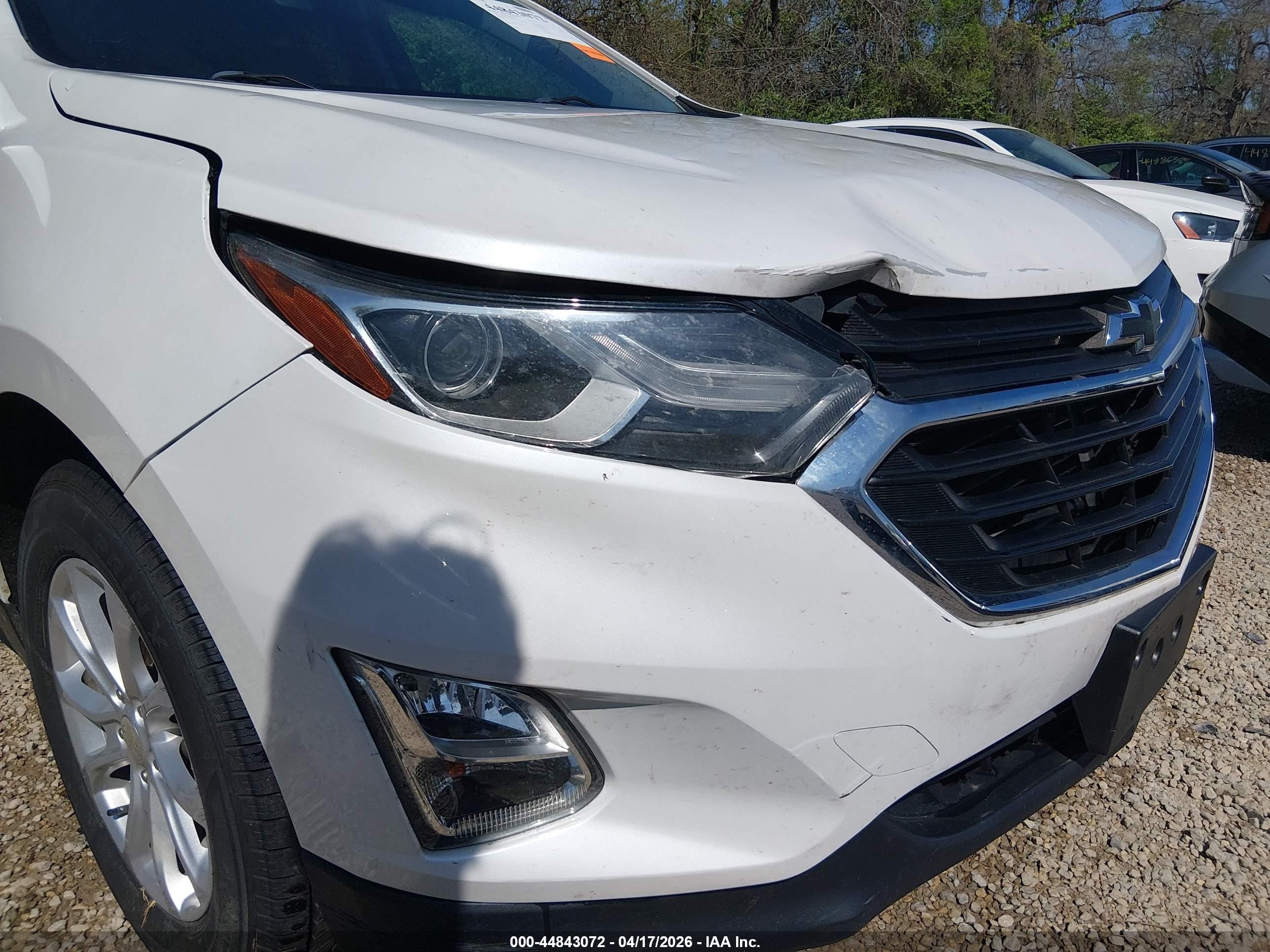 2020 Chevrolet Equinox Fwd Lt 1.5l Turbo Белый vin: 3GNAXKEV3LS577836