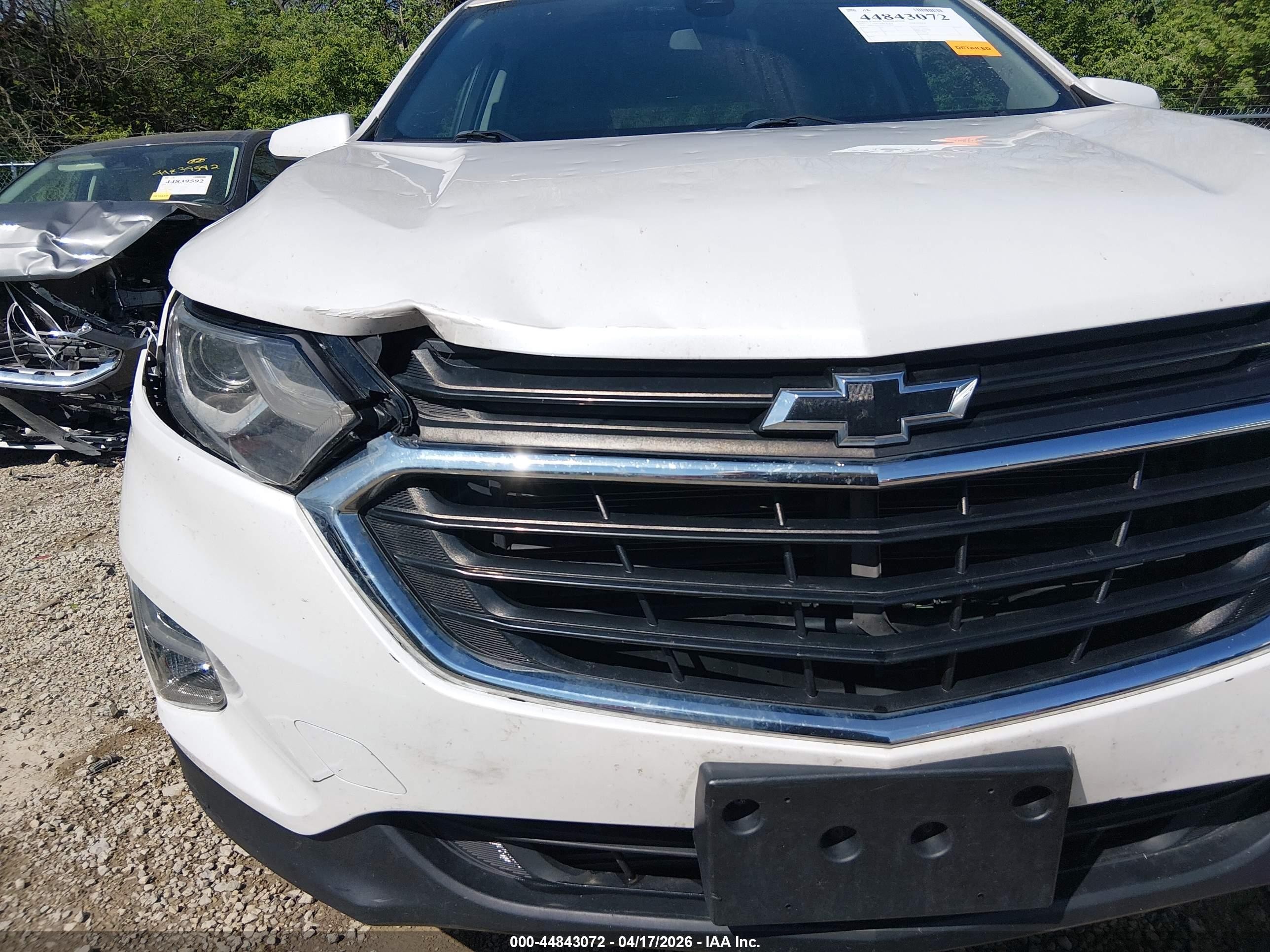 2020 Chevrolet Equinox Fwd Lt 1.5l Turbo Белый vin: 3GNAXKEV3LS577836