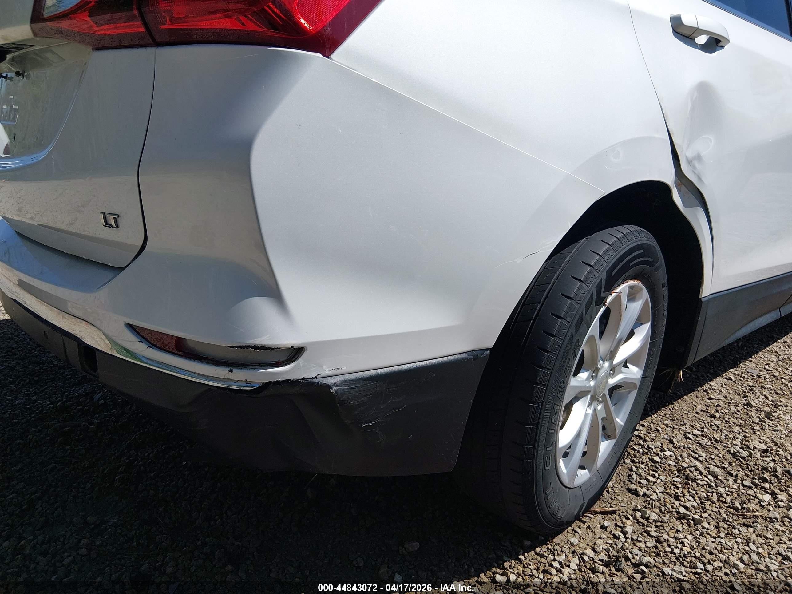 2020 Chevrolet Equinox Fwd Lt 1.5l Turbo Белый vin: 3GNAXKEV3LS577836