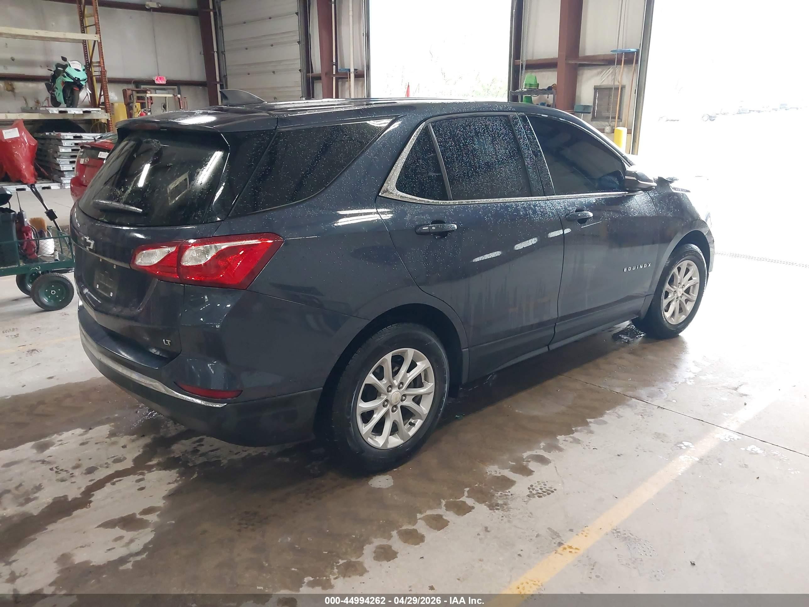2019 Chevrolet Equinox Lt Dark Blue vin: 3GNAXKEV4KL255506