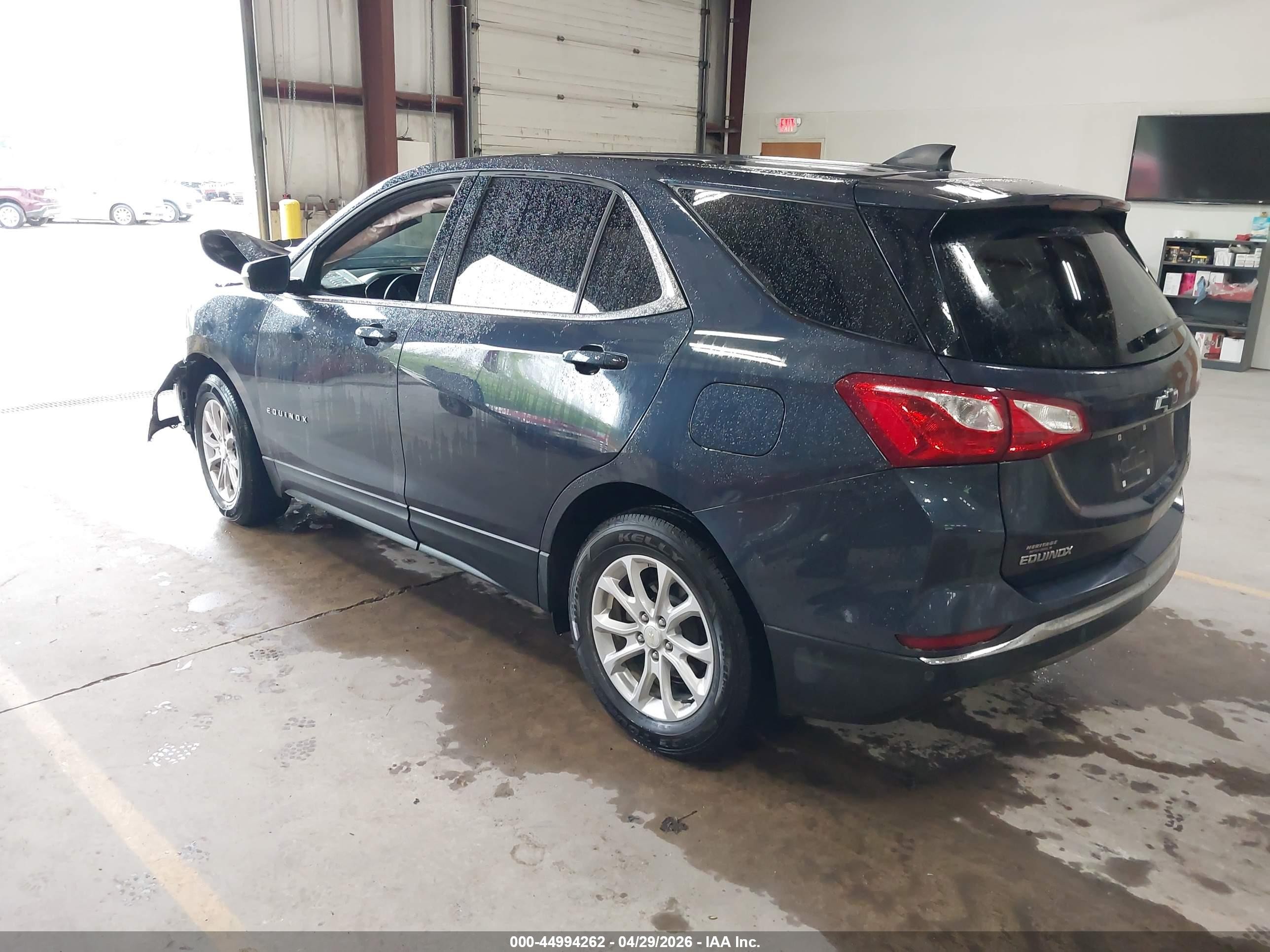 2019 Chevrolet Equinox Lt Dark Blue vin: 3GNAXKEV4KL255506
