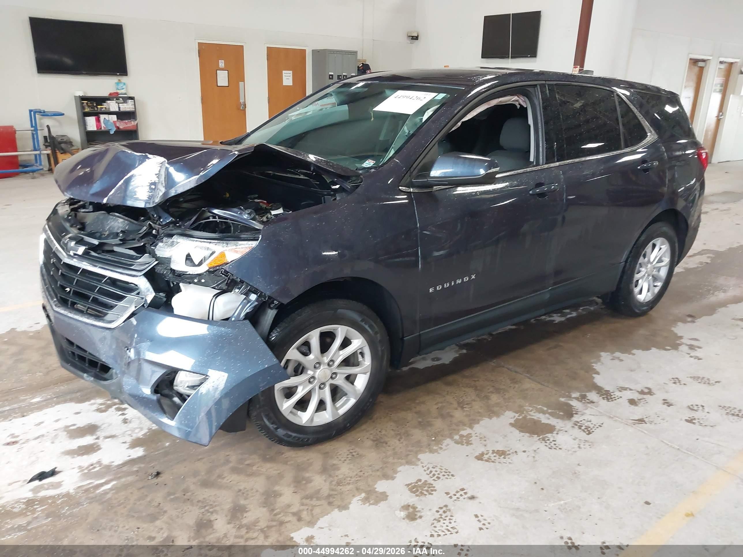 2019 Chevrolet Equinox Lt Dark Blue vin: 3GNAXKEV4KL255506