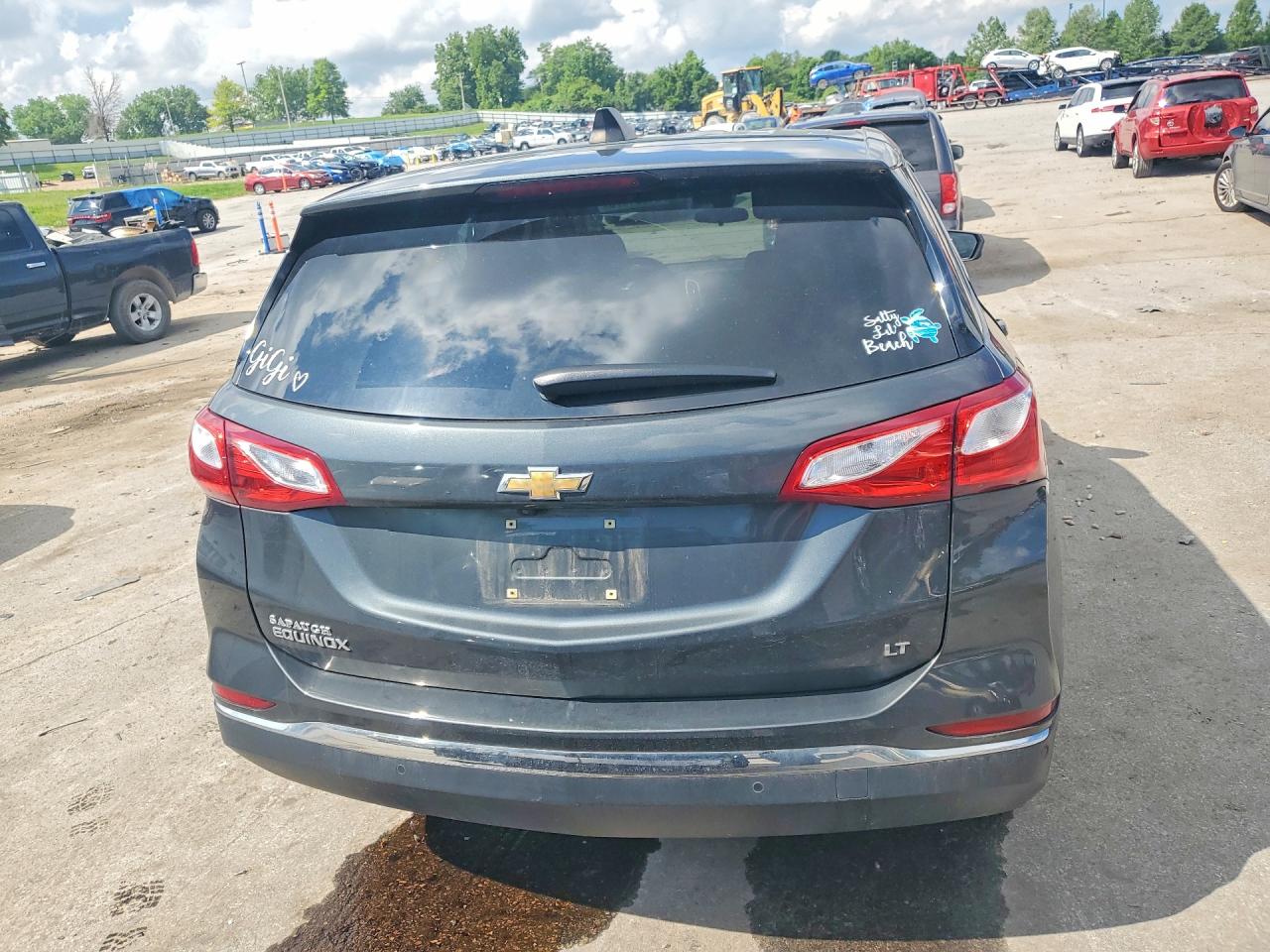 2020 Chevrolet Equinox Lt Black vin: 3GNAXKEV4LS671675