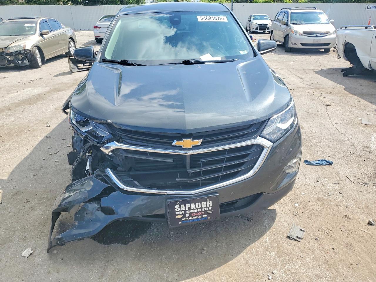 2020 Chevrolet Equinox Lt Black vin: 3GNAXKEV4LS671675