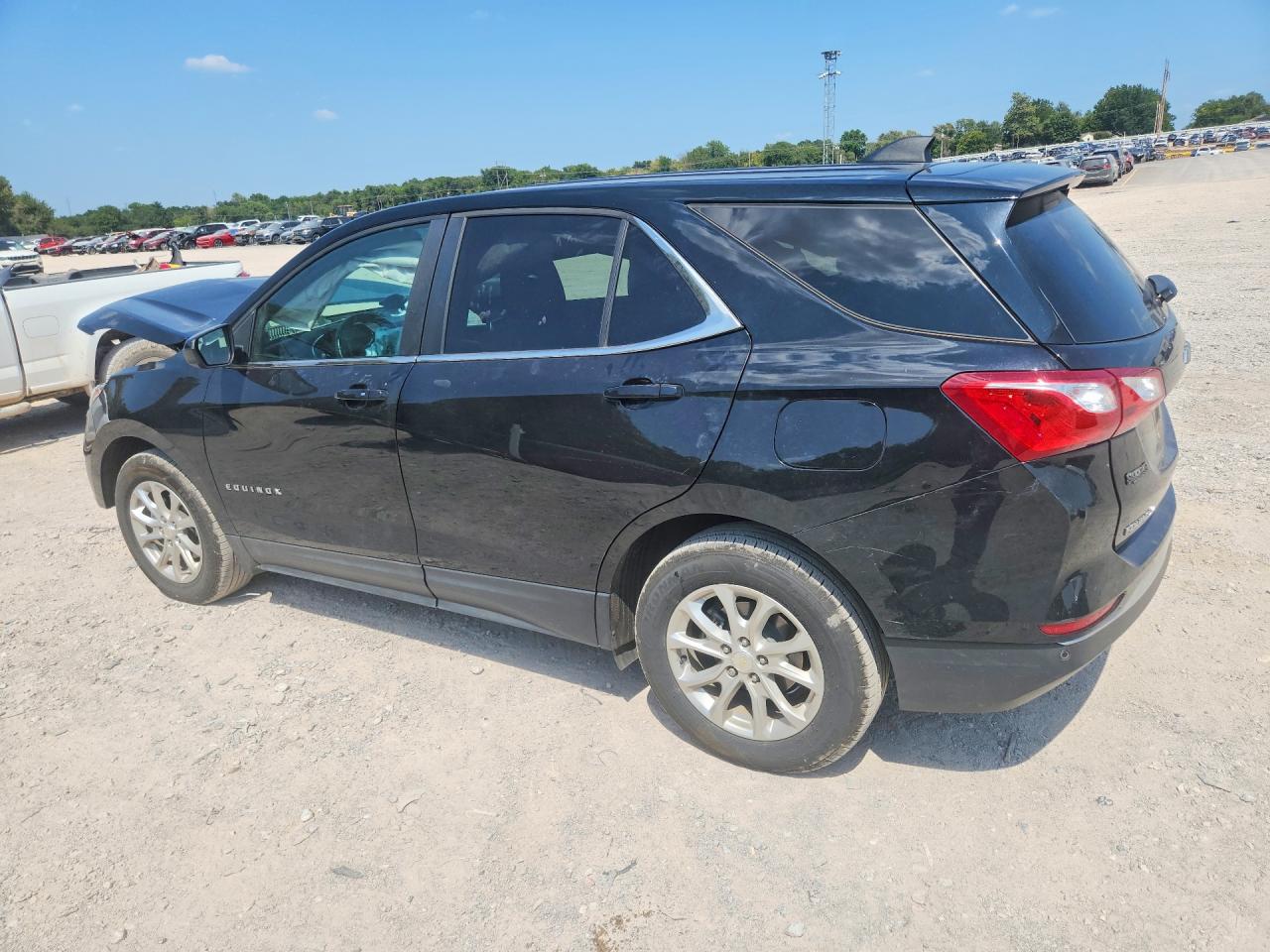 2021 Chevrolet Equinox Lt Черный vin: 3GNAXKEV6ML353388