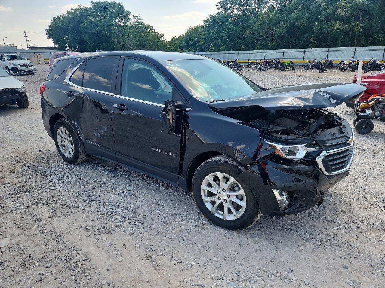 2021 Chevrolet Equinox Lt Черный vin: 3GNAXKEV6ML353388