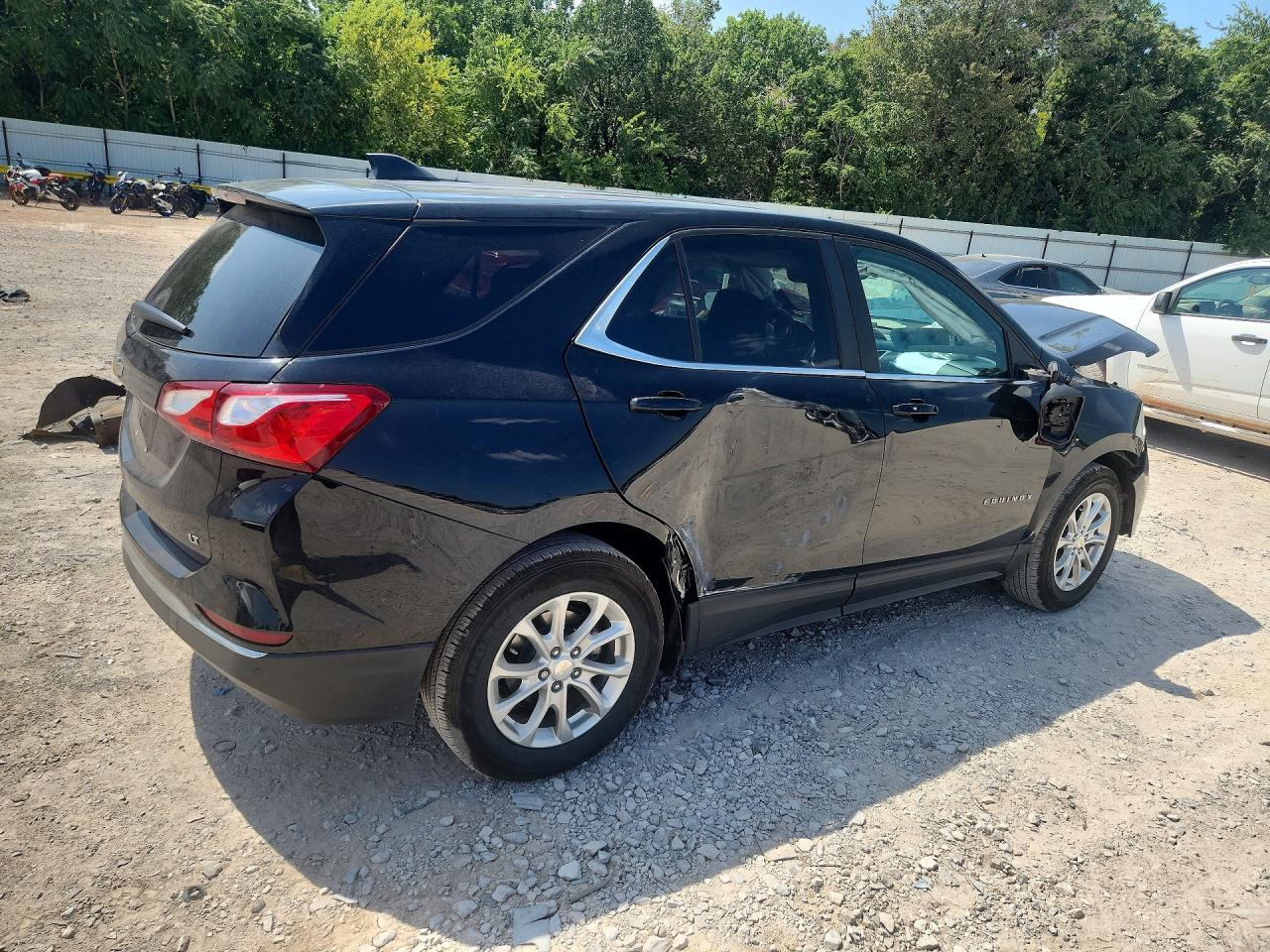 2021 Chevrolet Equinox Lt Черный vin: 3GNAXKEV6ML353388