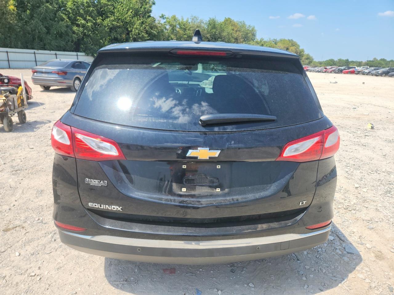 2021 Chevrolet Equinox Lt Черный vin: 3GNAXKEV6ML353388