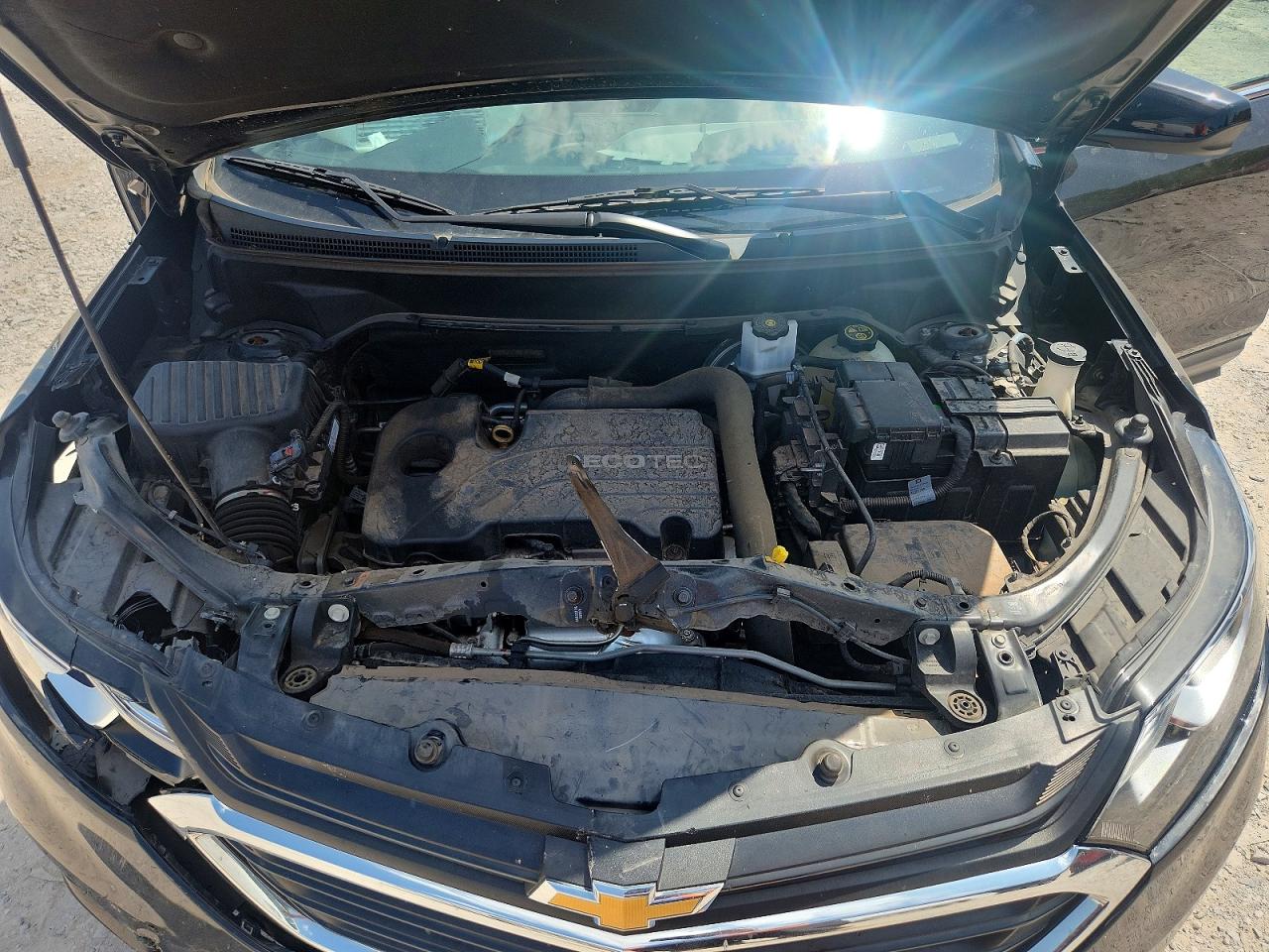 2021 Chevrolet Equinox Lt Черный vin: 3GNAXKEV6ML353388