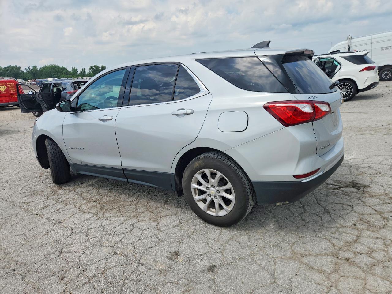 2019 Chevrolet Equinox Lt Silver vin: 3GNAXKEV8KL219026