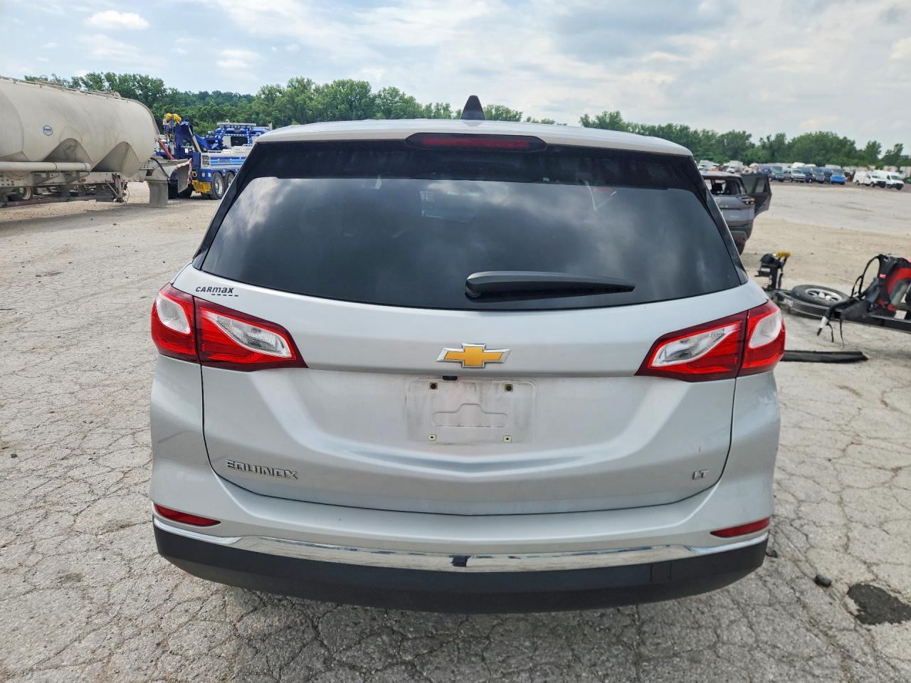 2019 Chevrolet Equinox Lt Silver vin: 3GNAXKEV8KL219026