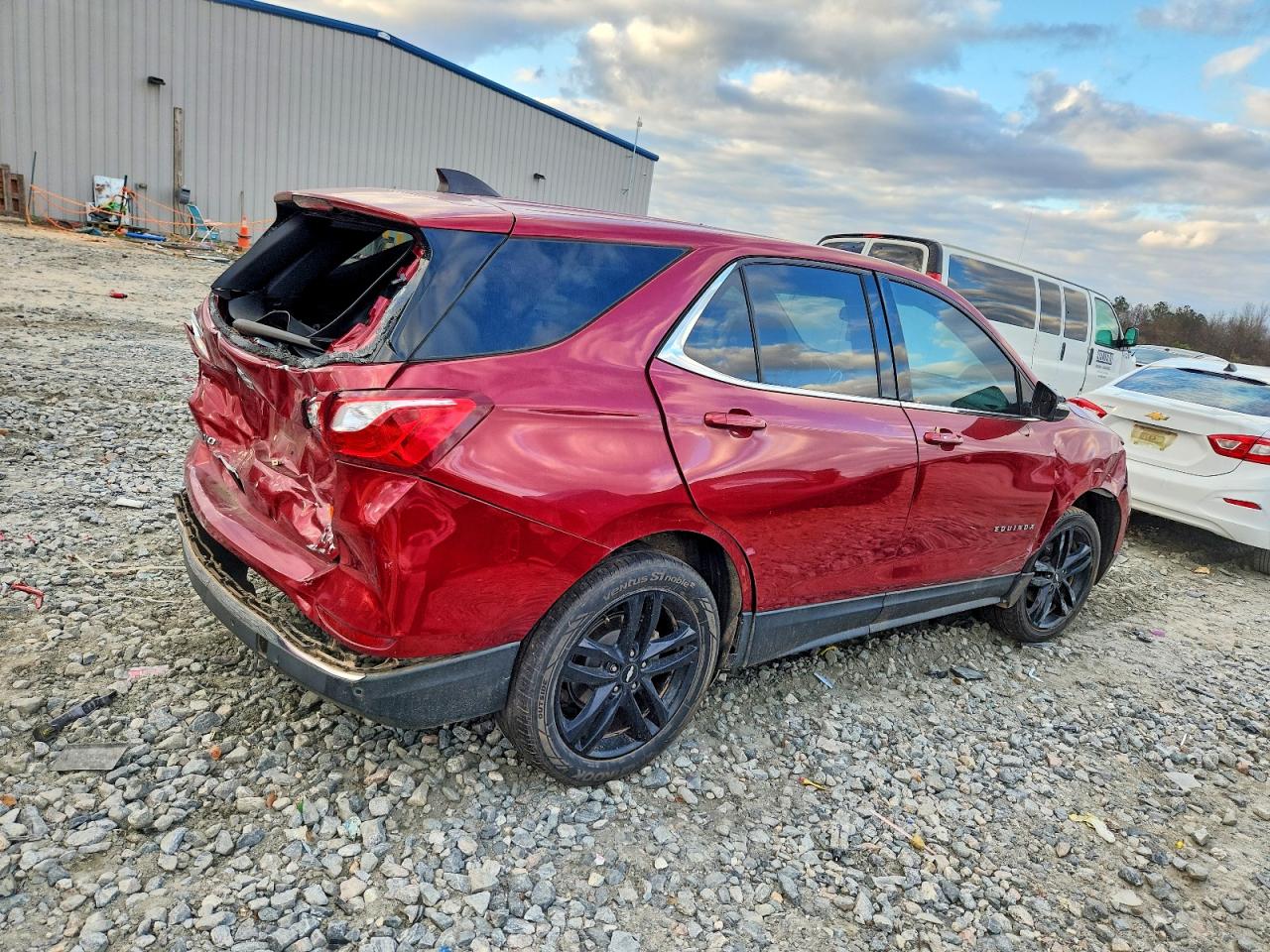 2020 Chevrolet Equinox Lt Burgundy vin: 3GNAXKEV8LL239360