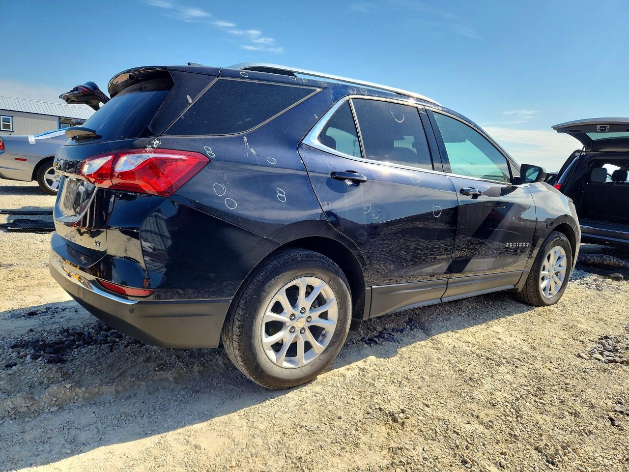 2020 Chevrolet Equinox Lt Black vin: 3GNAXKEV8LS732770
