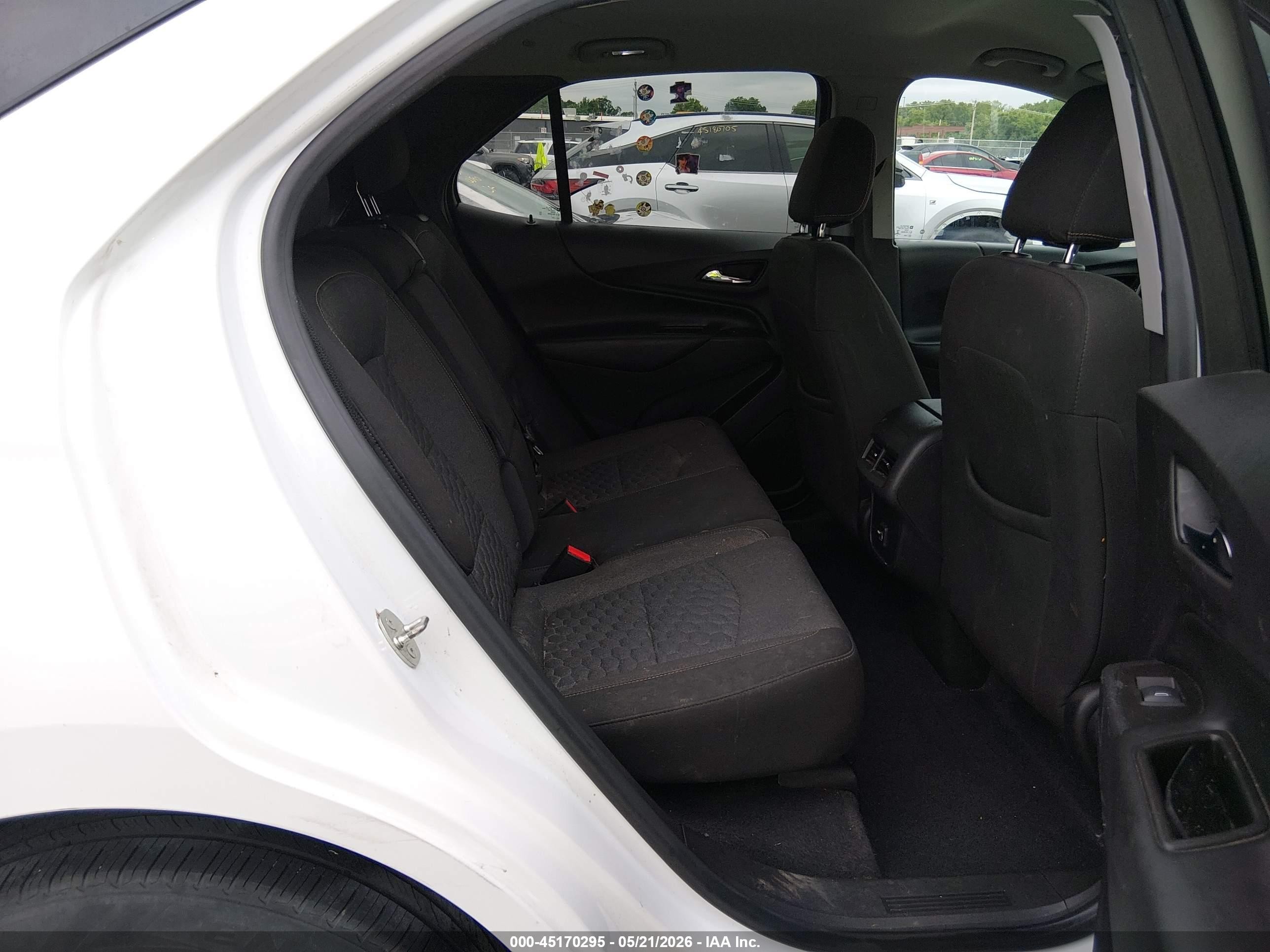 2020 Chevrolet Equinox Fwd Lt 1.5l Turbo White vin: 3GNAXKEV9LS718585