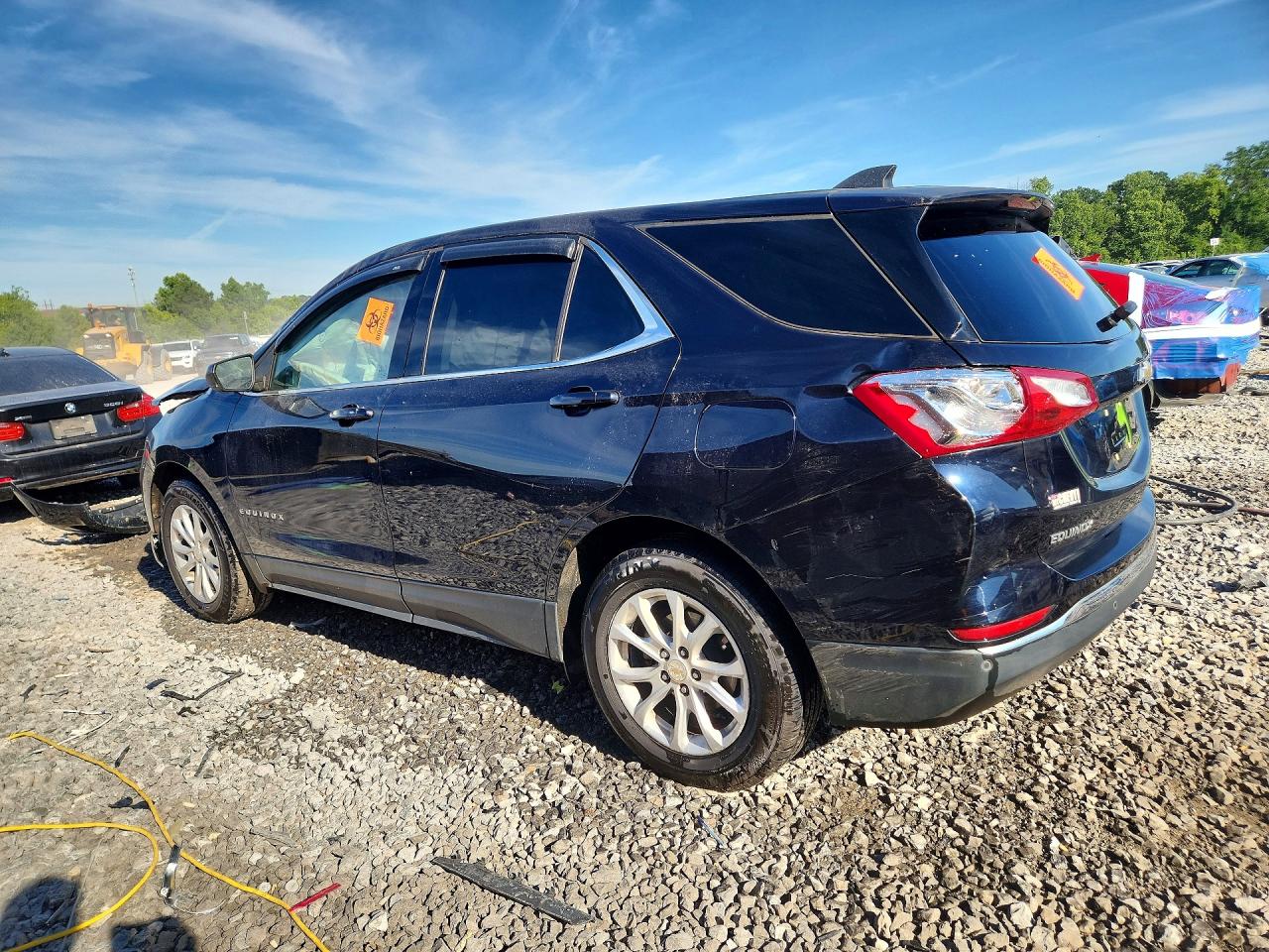 2020 Chevrolet Equinox Lt Black vin: 3GNAXKEV9LS737542
