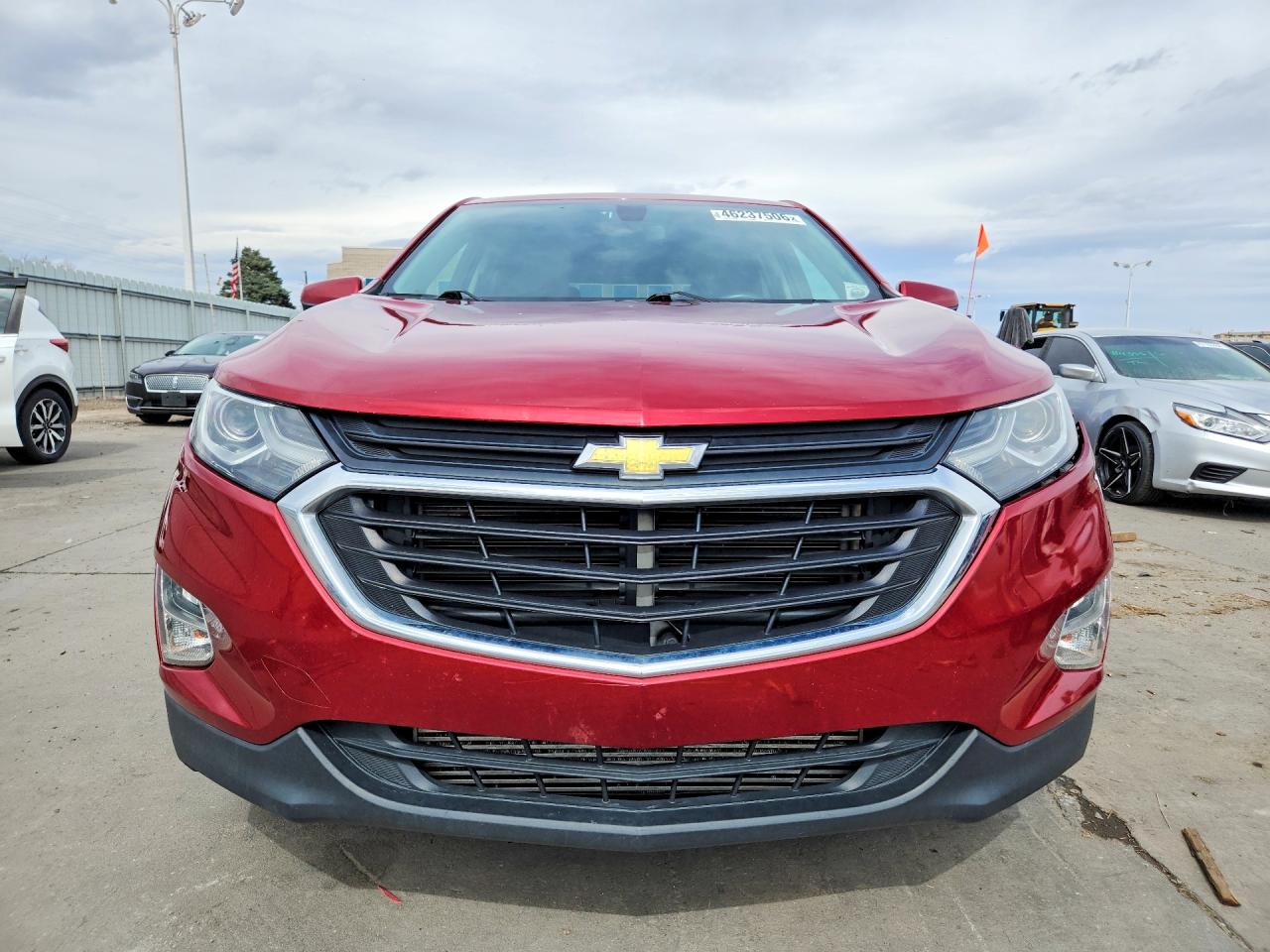 2018 Chevrolet Equinox Lt Red vin: 3GNAXKEX1JS505886