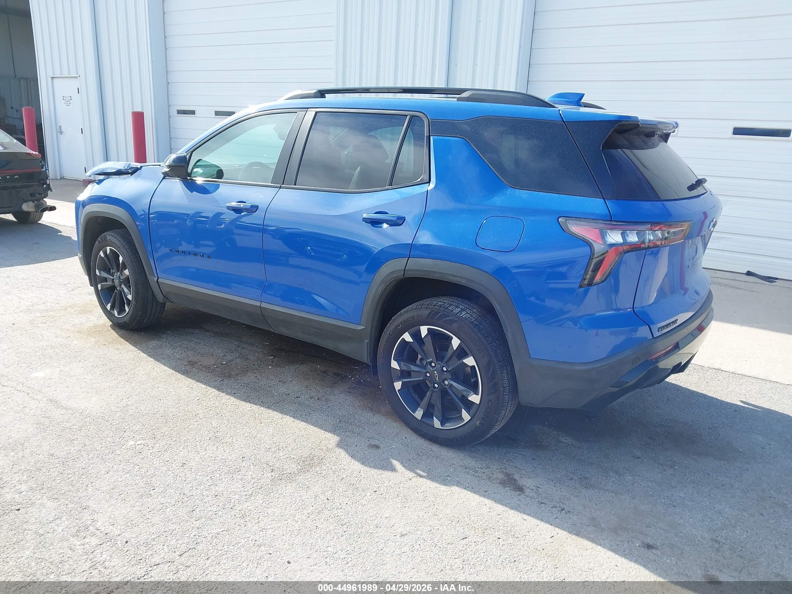 2025 Chevrolet Equinox Fwd Rs Blue vin: 3GNAXLEG0SL145723