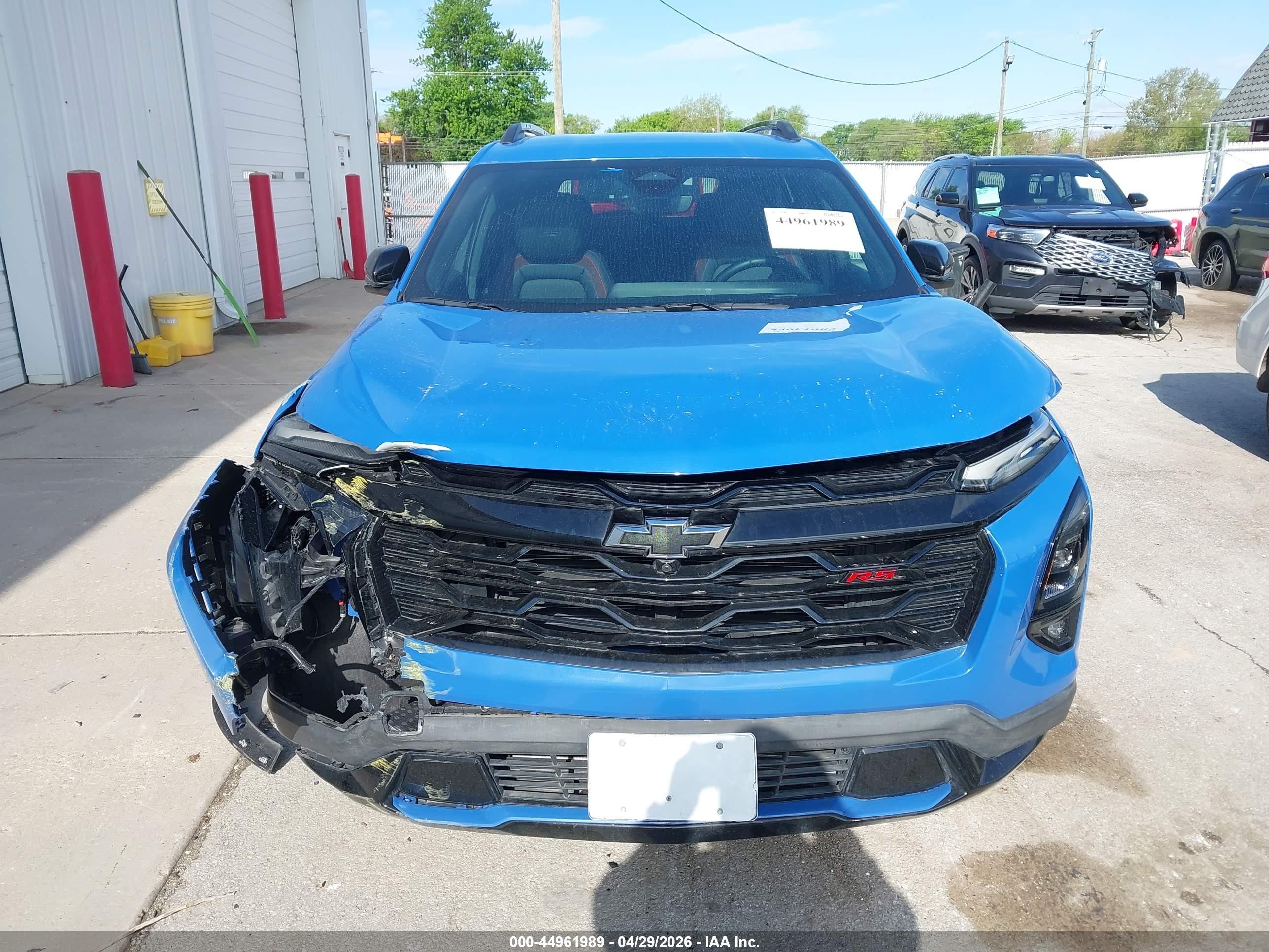 2025 Chevrolet Equinox Fwd Rs Blue vin: 3GNAXLEG0SL145723