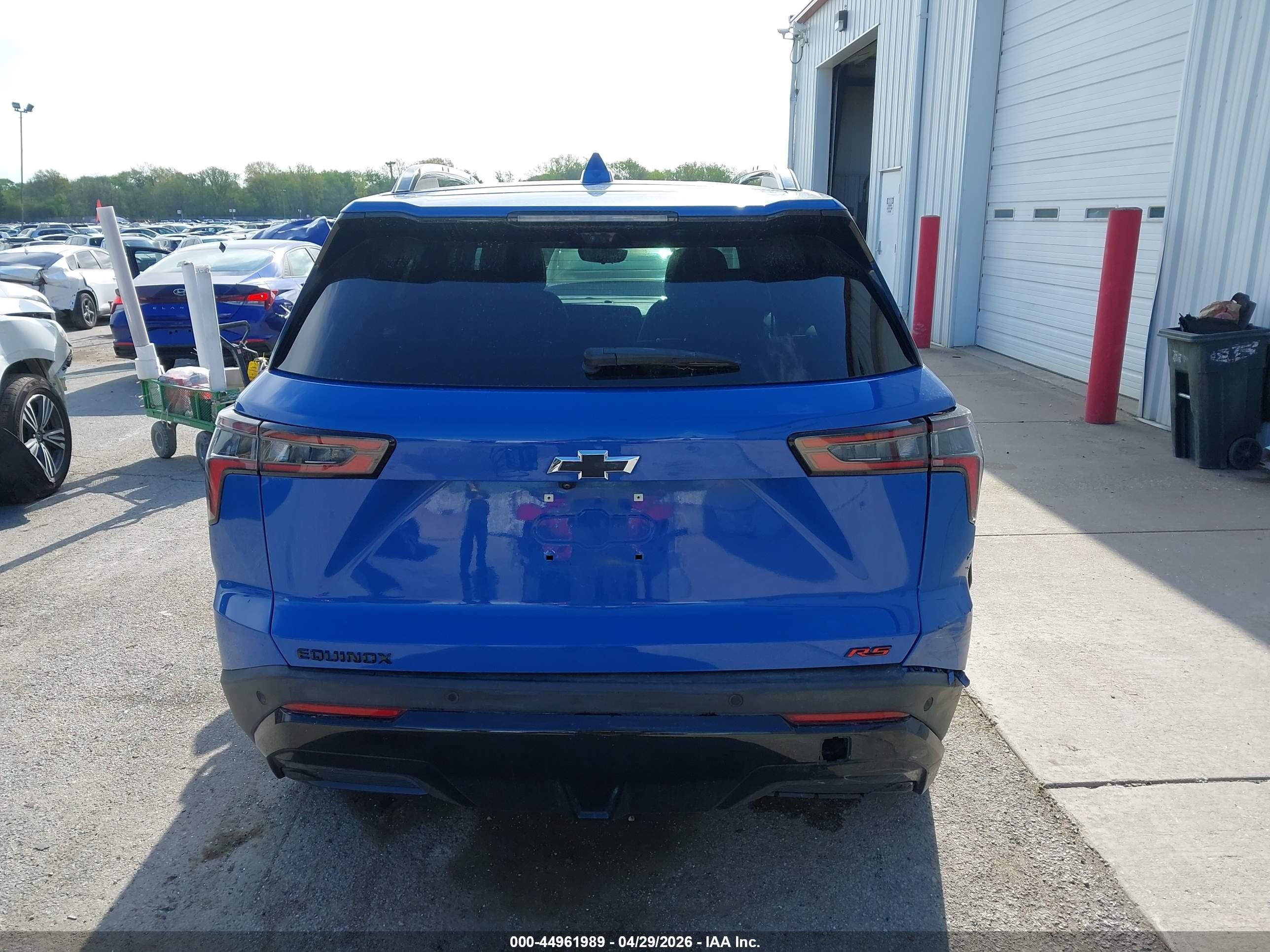 2025 Chevrolet Equinox Fwd Rs Blue vin: 3GNAXLEG0SL145723