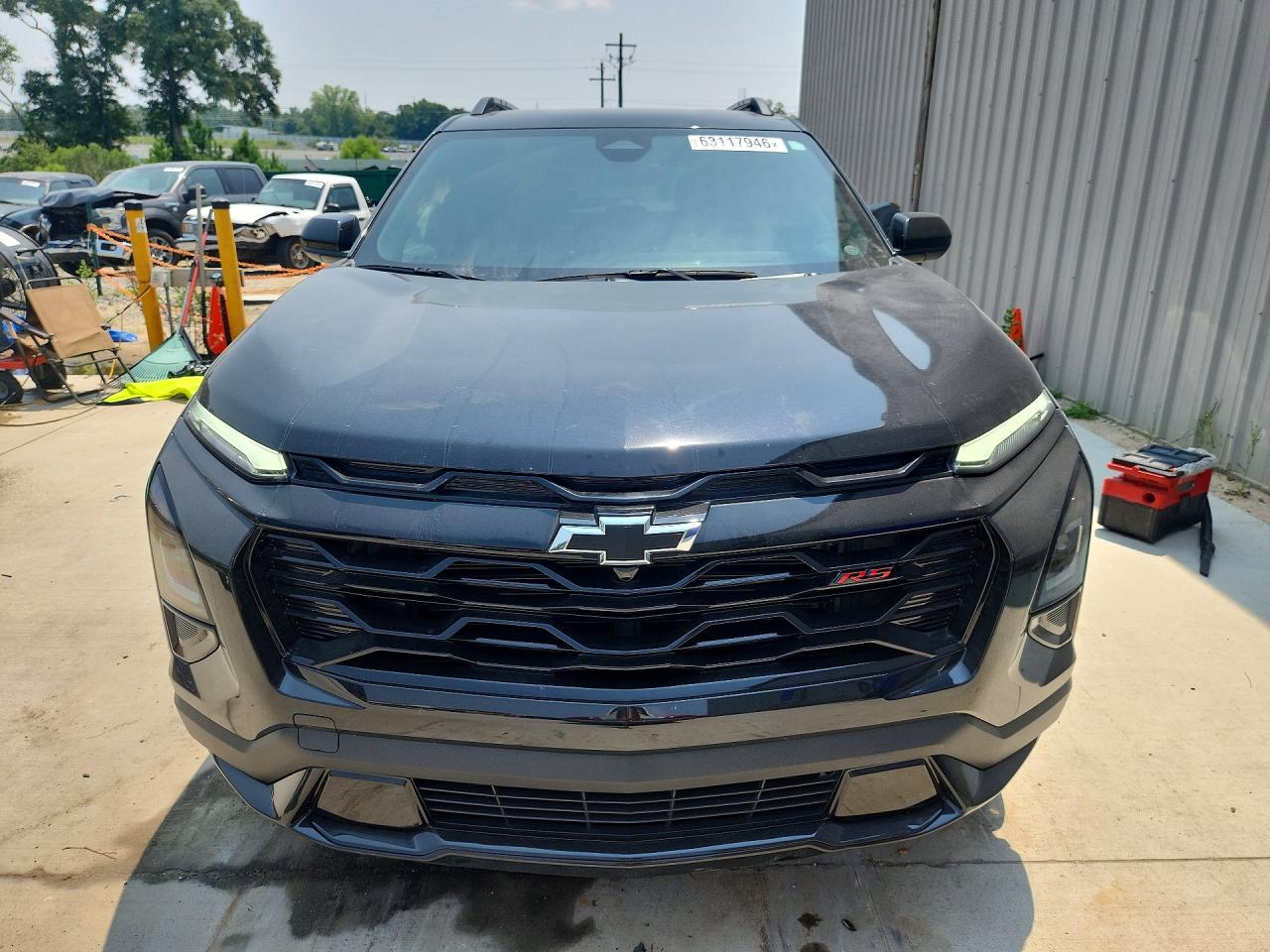 2025 Chevrolet Equinox Rs Black vin: 3GNAXLEG1SL191111