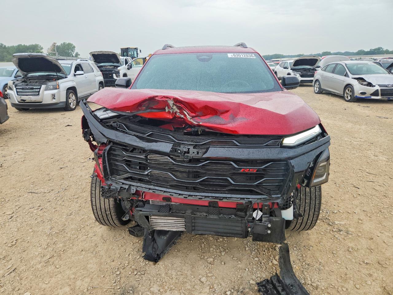 2026 Chevrolet Equinox Rs Red vin: 3GNAXLEG4TL137058