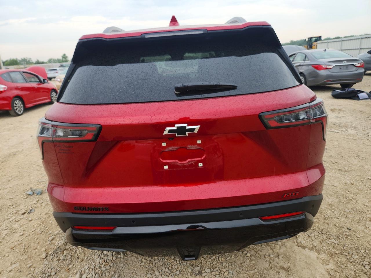 2026 Chevrolet Equinox Rs Red vin: 3GNAXLEG4TL137058