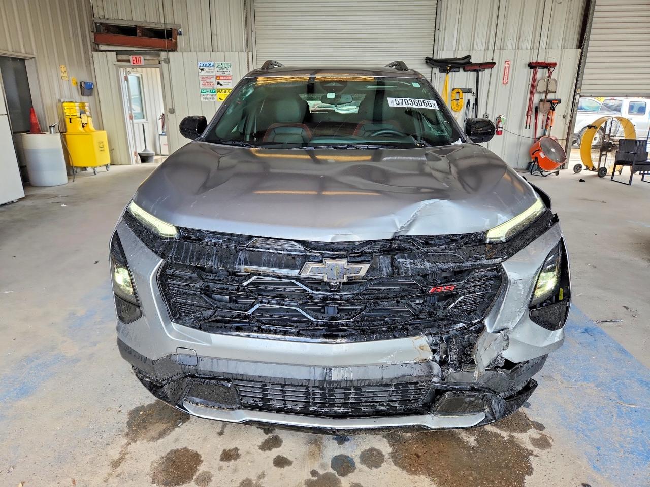 2026 Chevrolet Equinox Rs Silver vin: 3GNAXLEG4TL224958