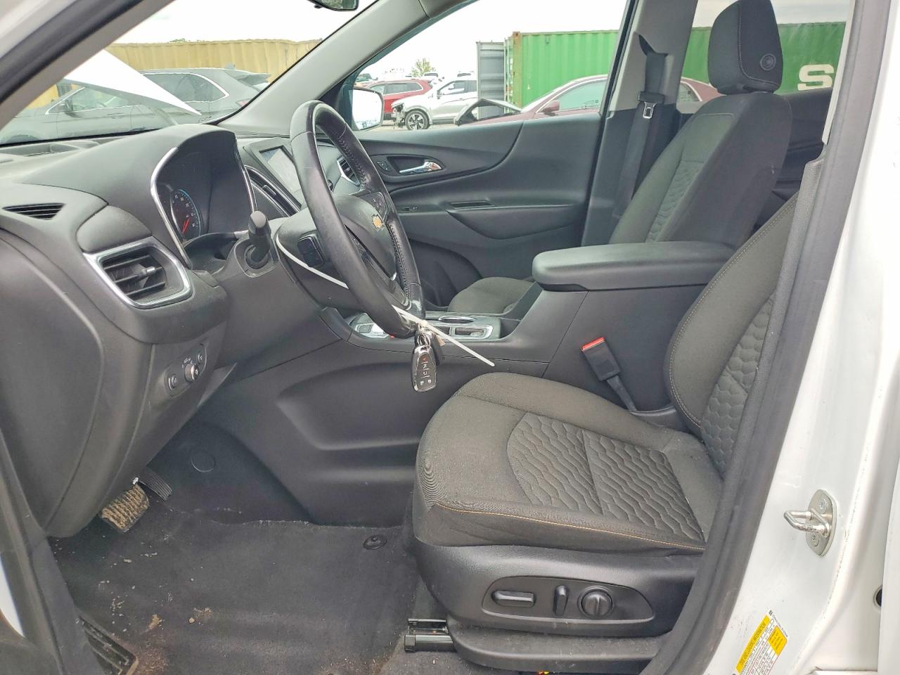 2020 Chevrolet Equinox Lt White vin: 3GNAXLEX2LS732545