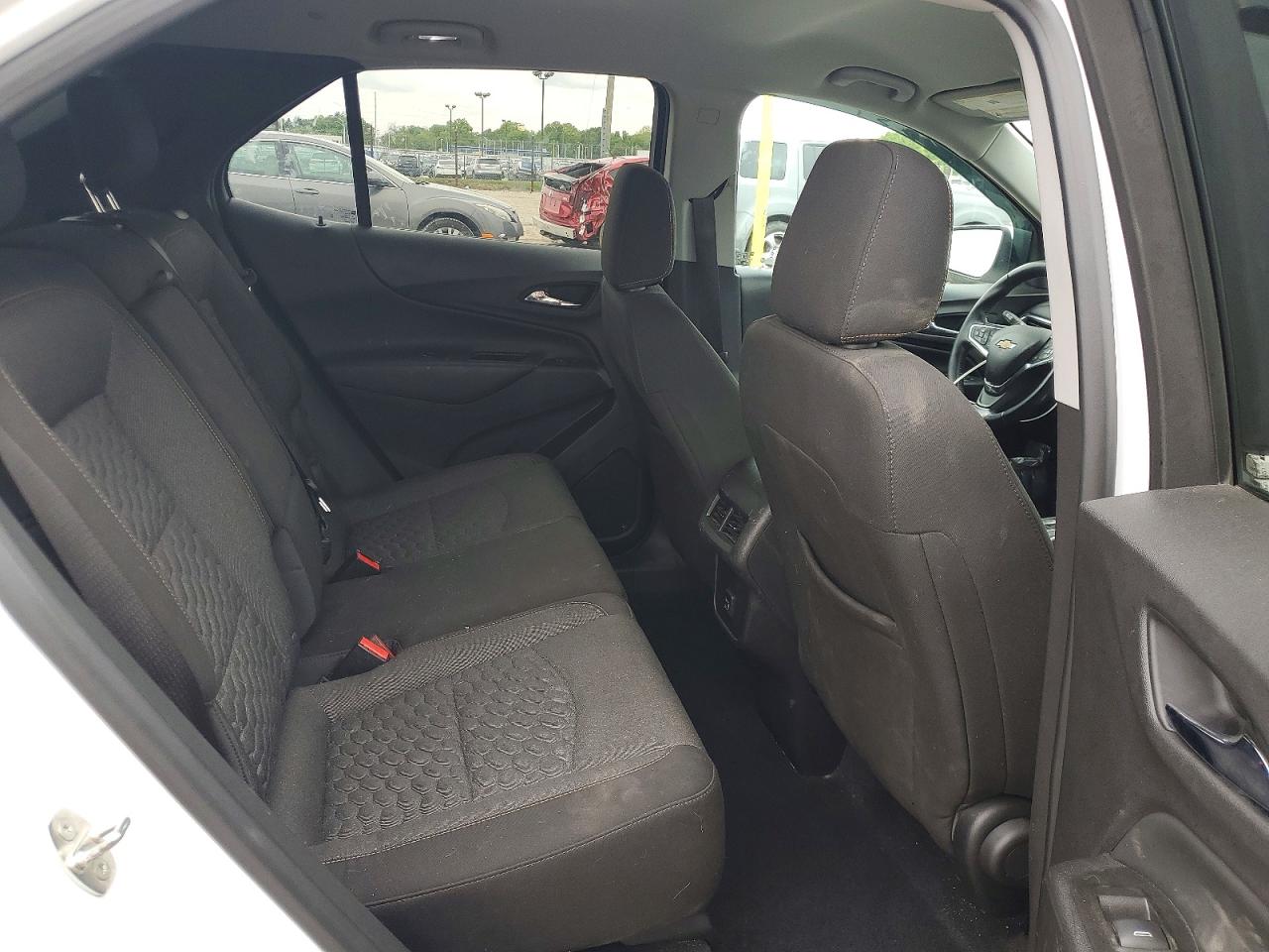 2020 Chevrolet Equinox Lt White vin: 3GNAXLEX2LS732545