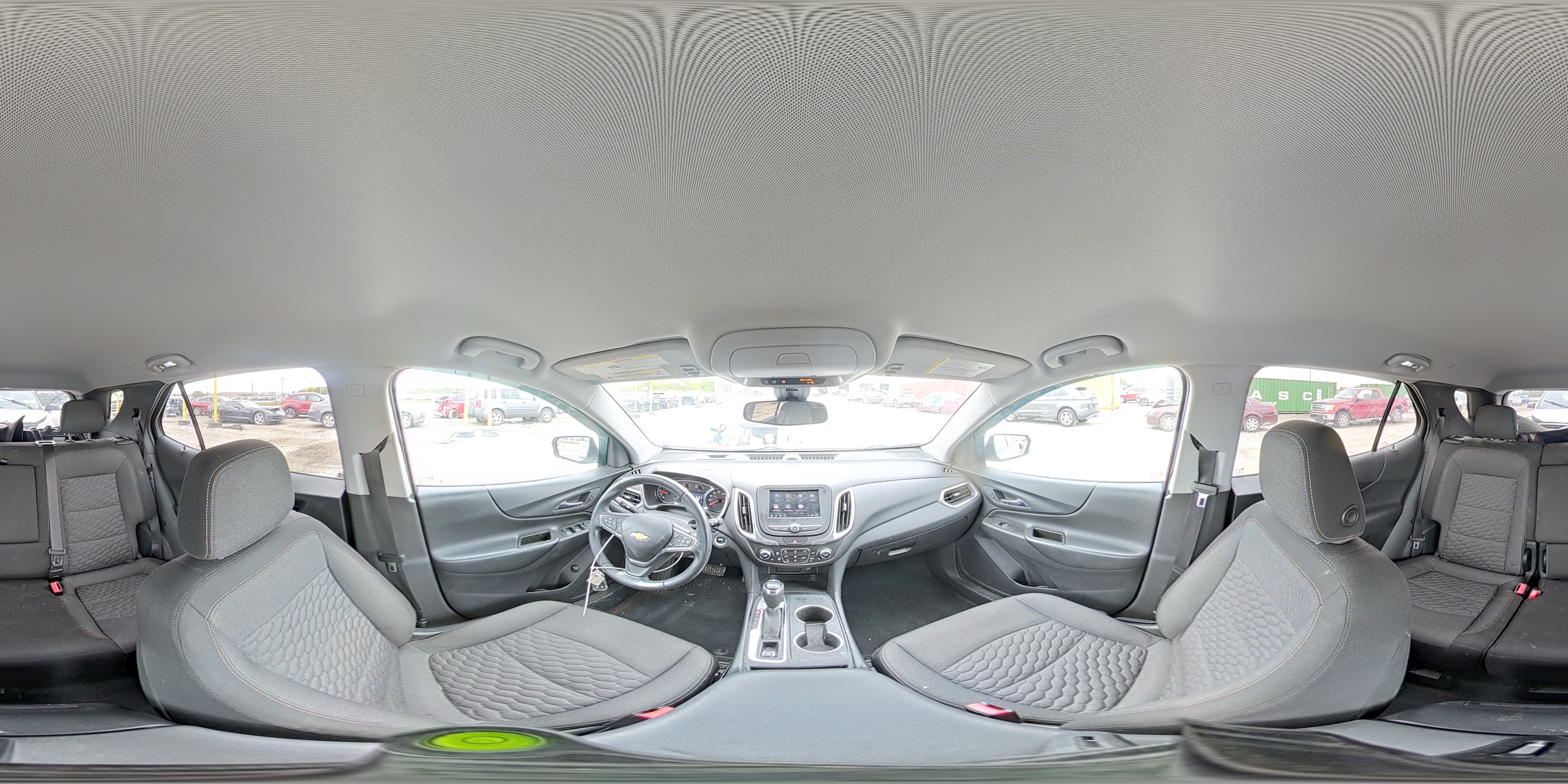 2020 Chevrolet Equinox Lt White vin: 3GNAXLEX2LS732545