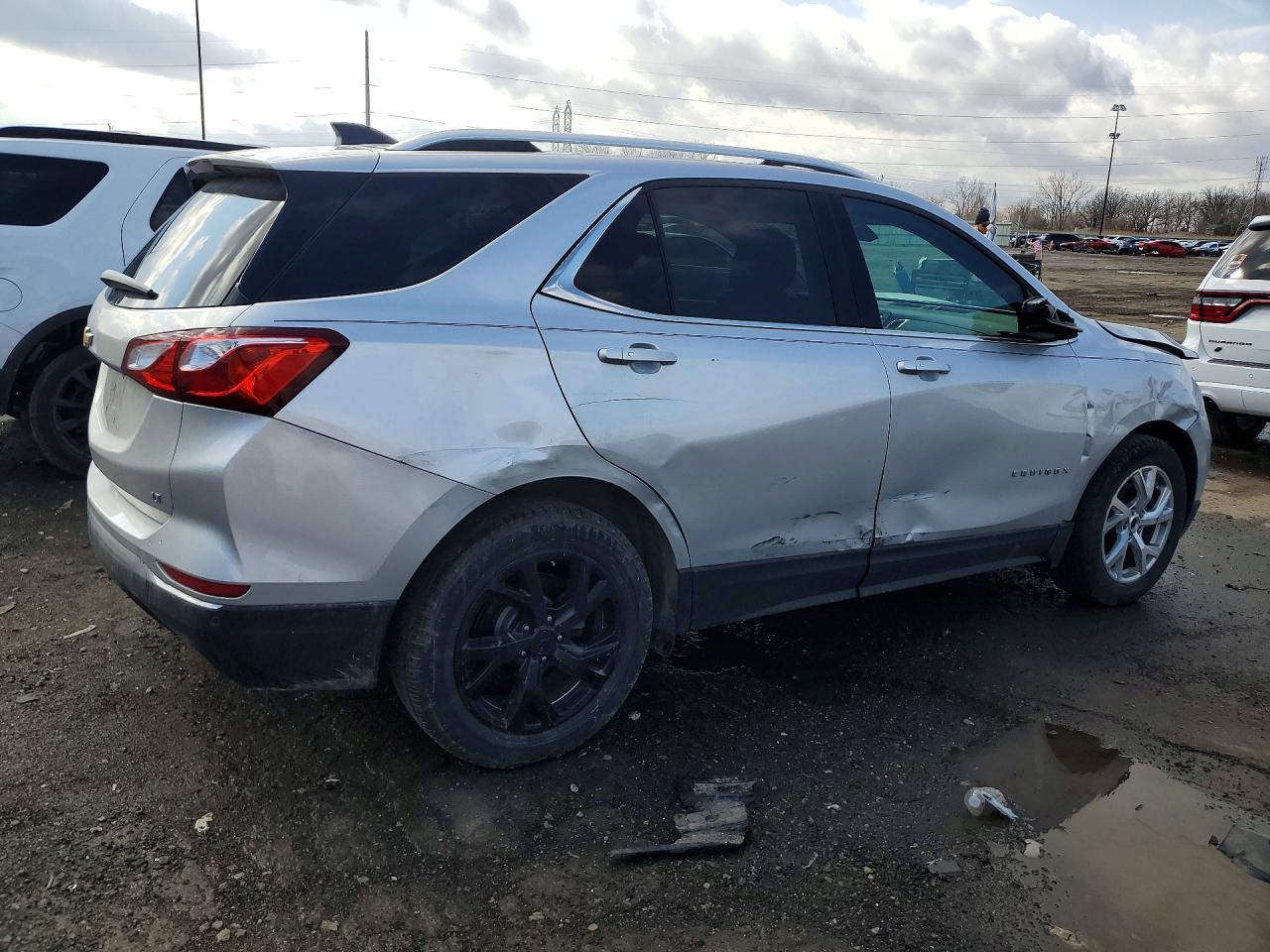 2019 Chevrolet Equinox Lt Silver vin: 3GNAXLEX5KS644569