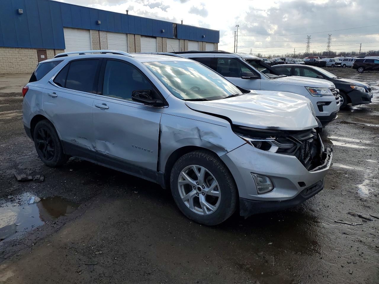 2019 Chevrolet Equinox Lt Silver vin: 3GNAXLEX5KS644569