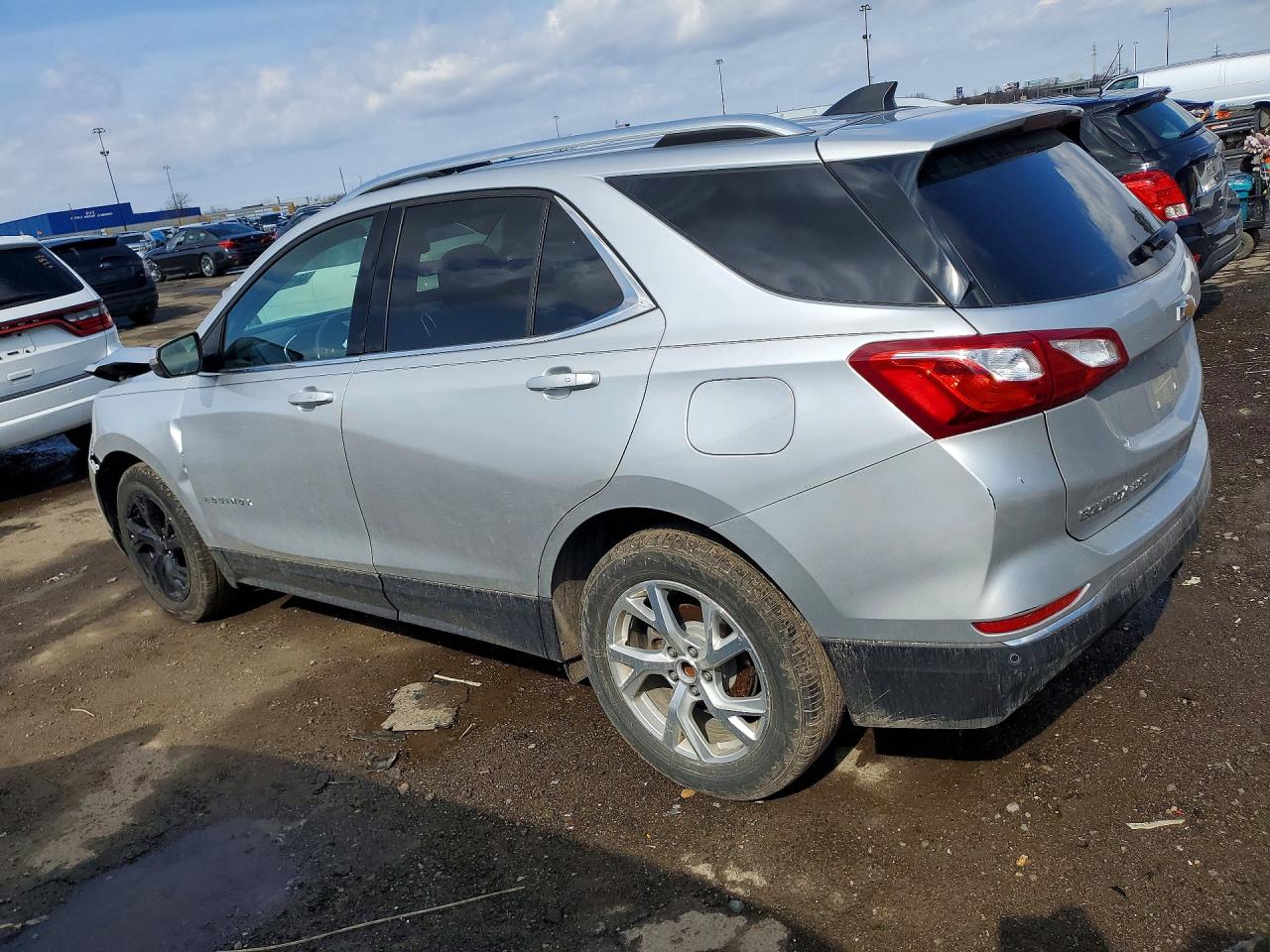 2019 Chevrolet Equinox Lt Silver vin: 3GNAXLEX5KS644569