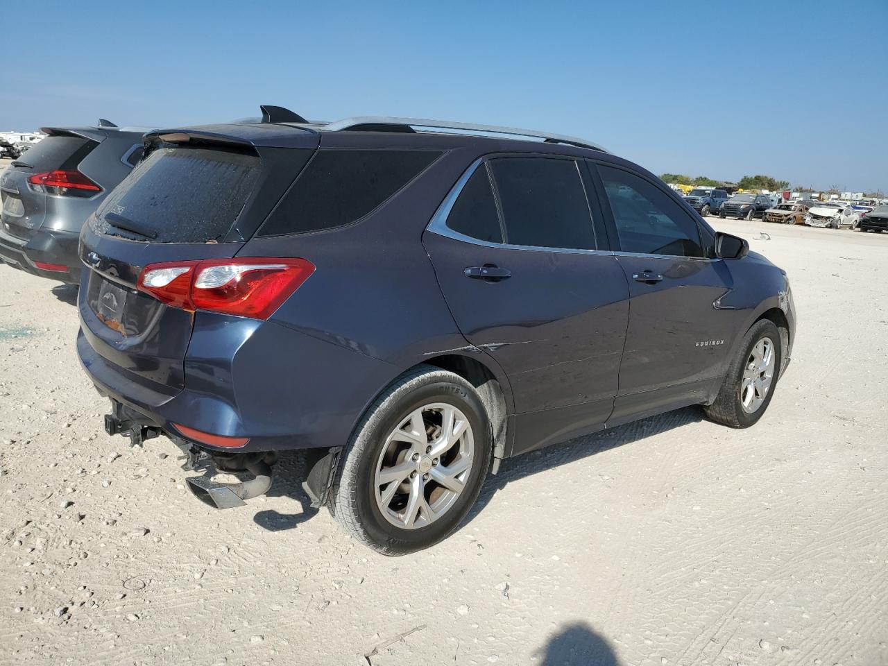 2019 Chevrolet Equinox Lt Blue vin: 3GNAXLEX6KL210154