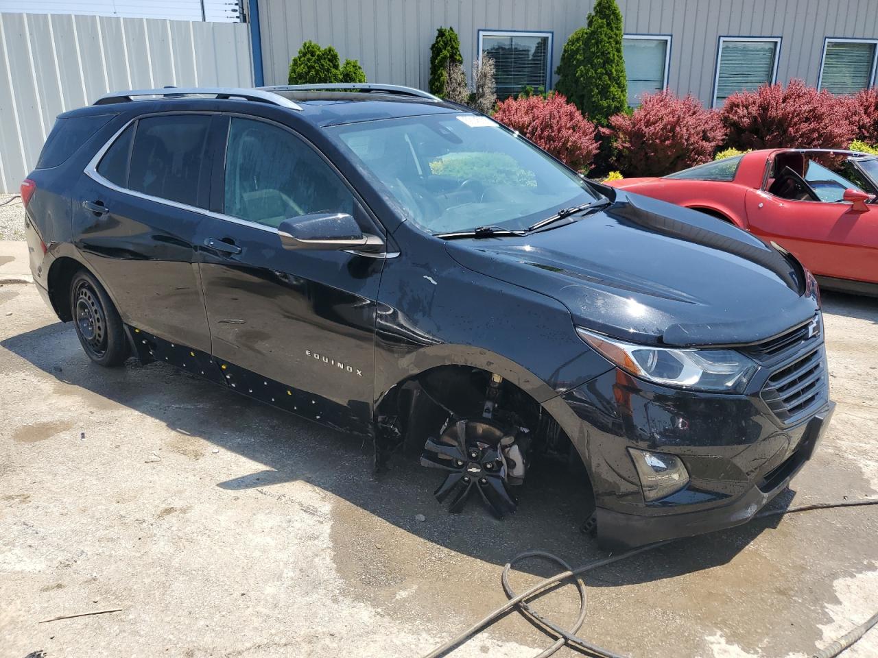 2020 Chevrolet Equinox Lt   Black vin: 3GNAXLEX7LL171415