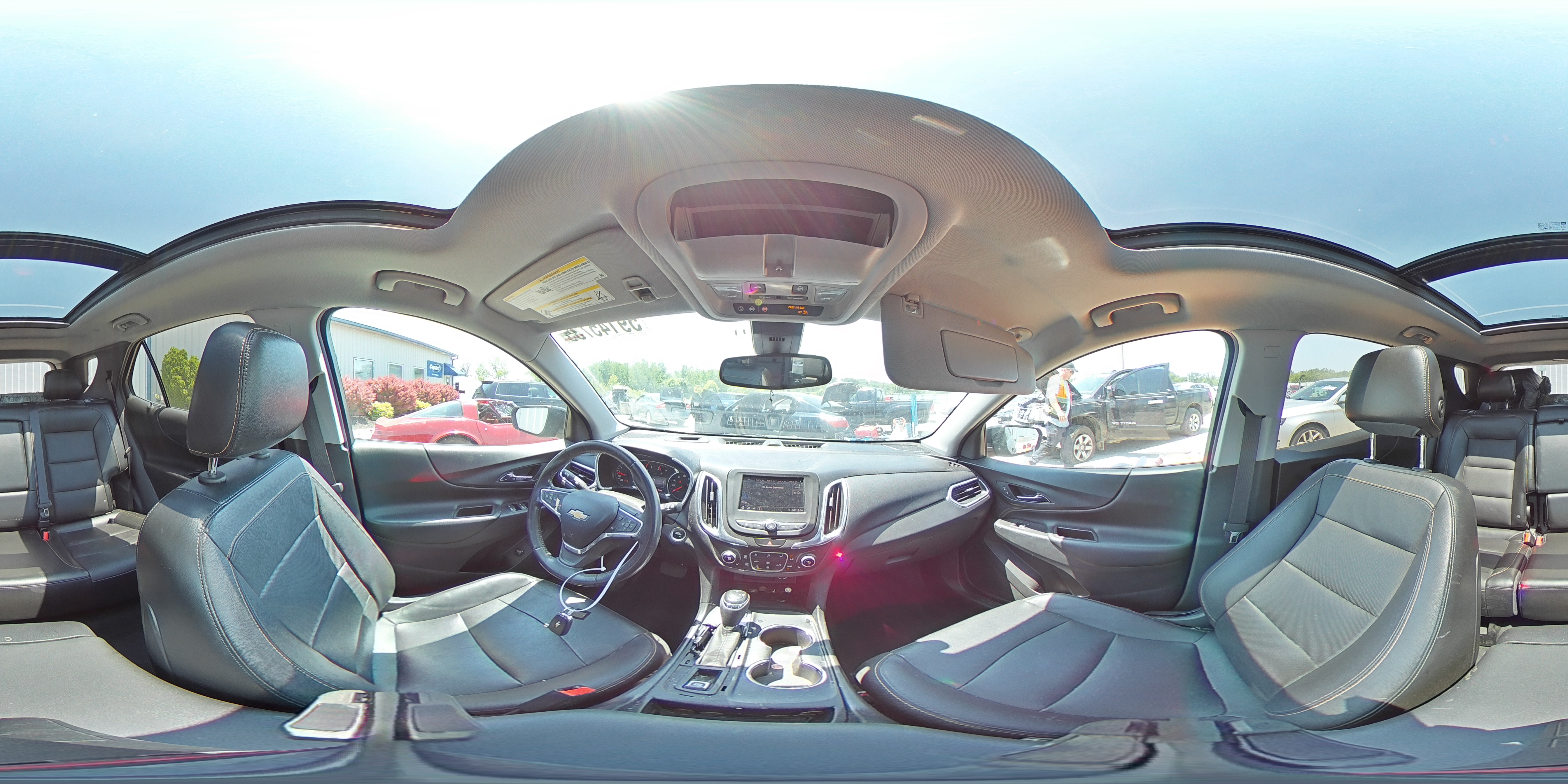 2020 Chevrolet Equinox Lt   Black vin: 3GNAXLEX7LL171415