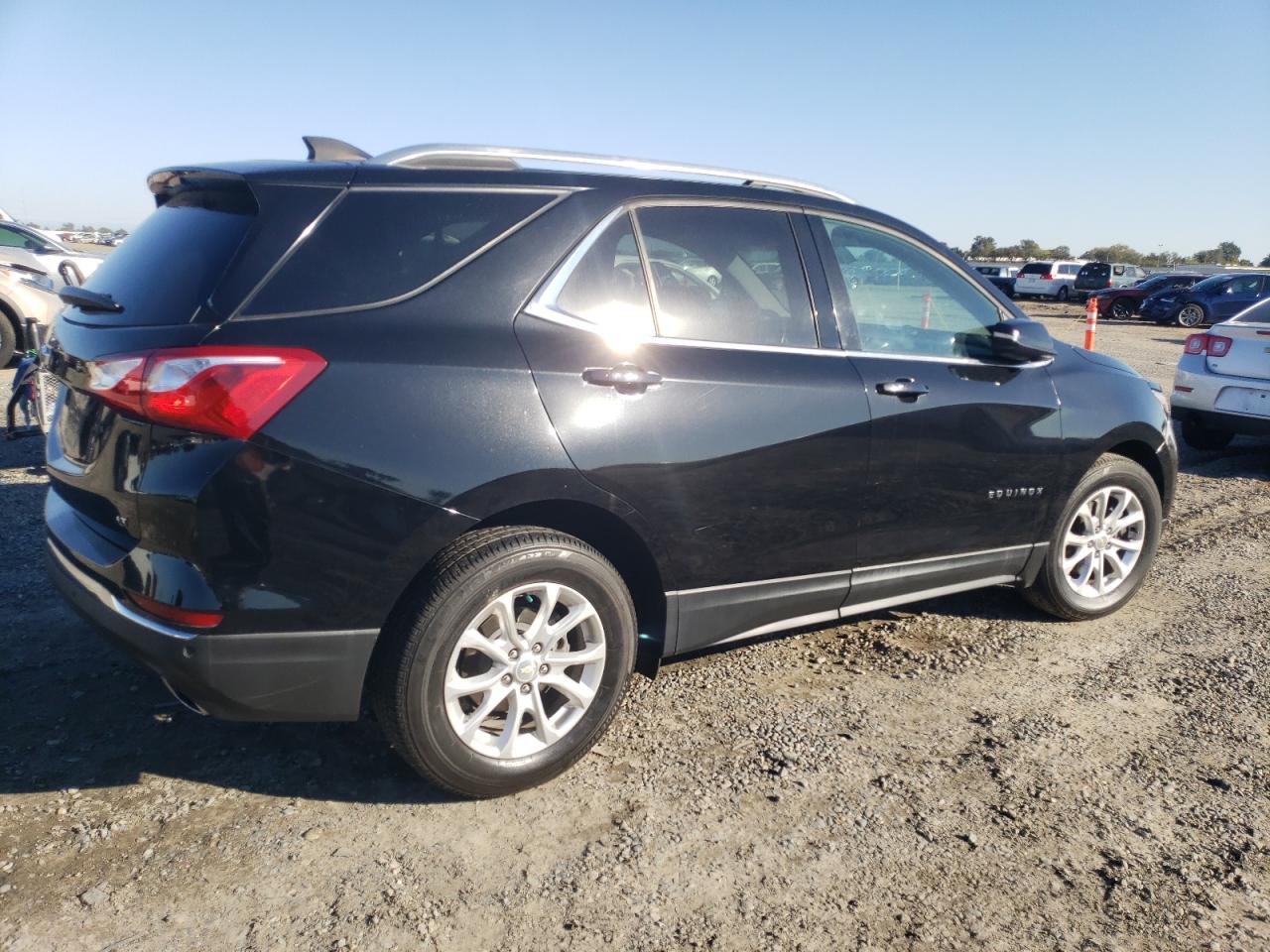 2019 Chevrolet Equinox Lt Black vin: 3GNAXLEX9KL270073