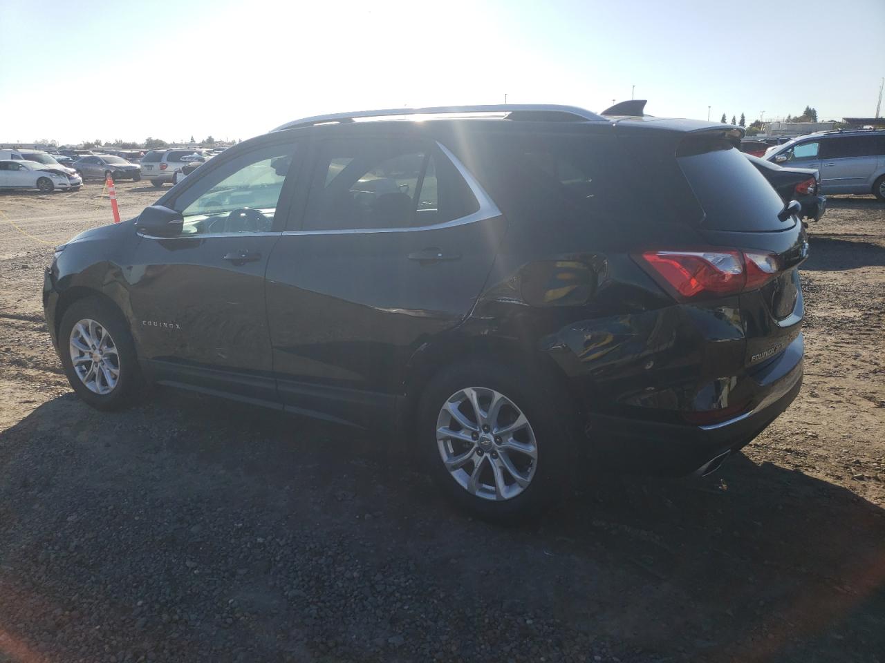 2019 Chevrolet Equinox Lt Black vin: 3GNAXLEX9KL270073