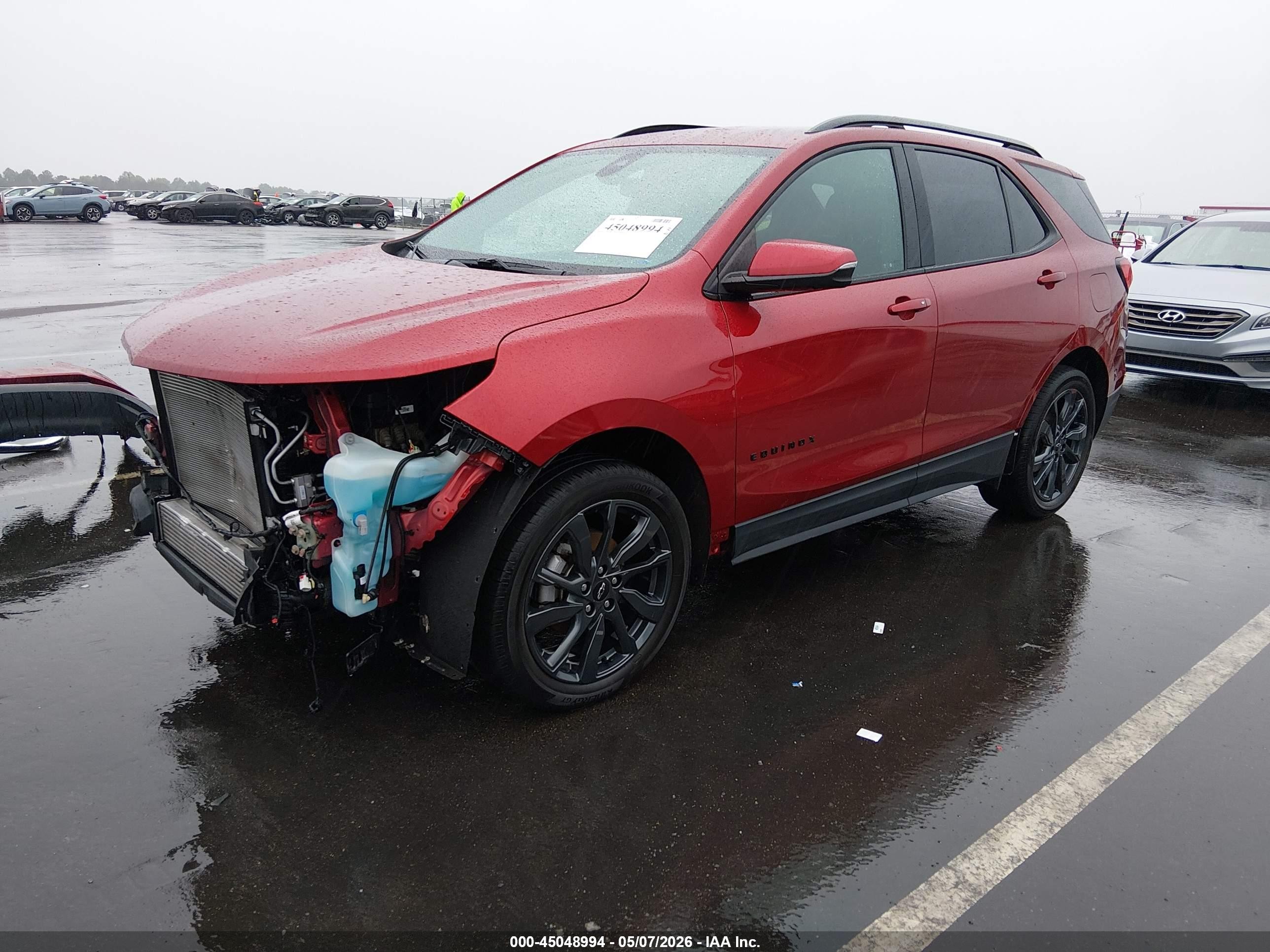 2024 Chevrolet Equinox Fwd Rs Red vin: 3GNAXMEG6RS103255