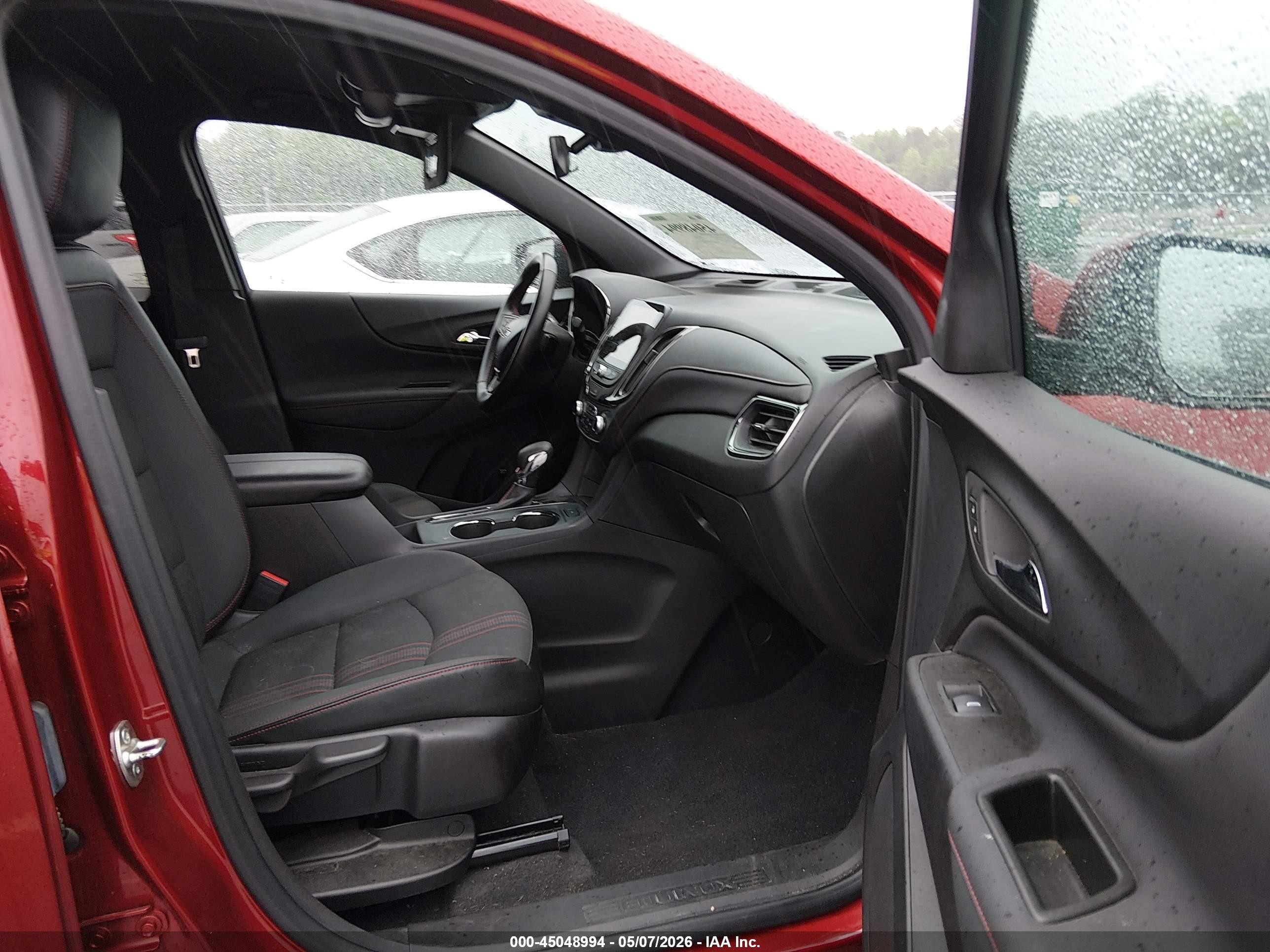 2024 Chevrolet Equinox Fwd Rs Red vin: 3GNAXMEG6RS103255