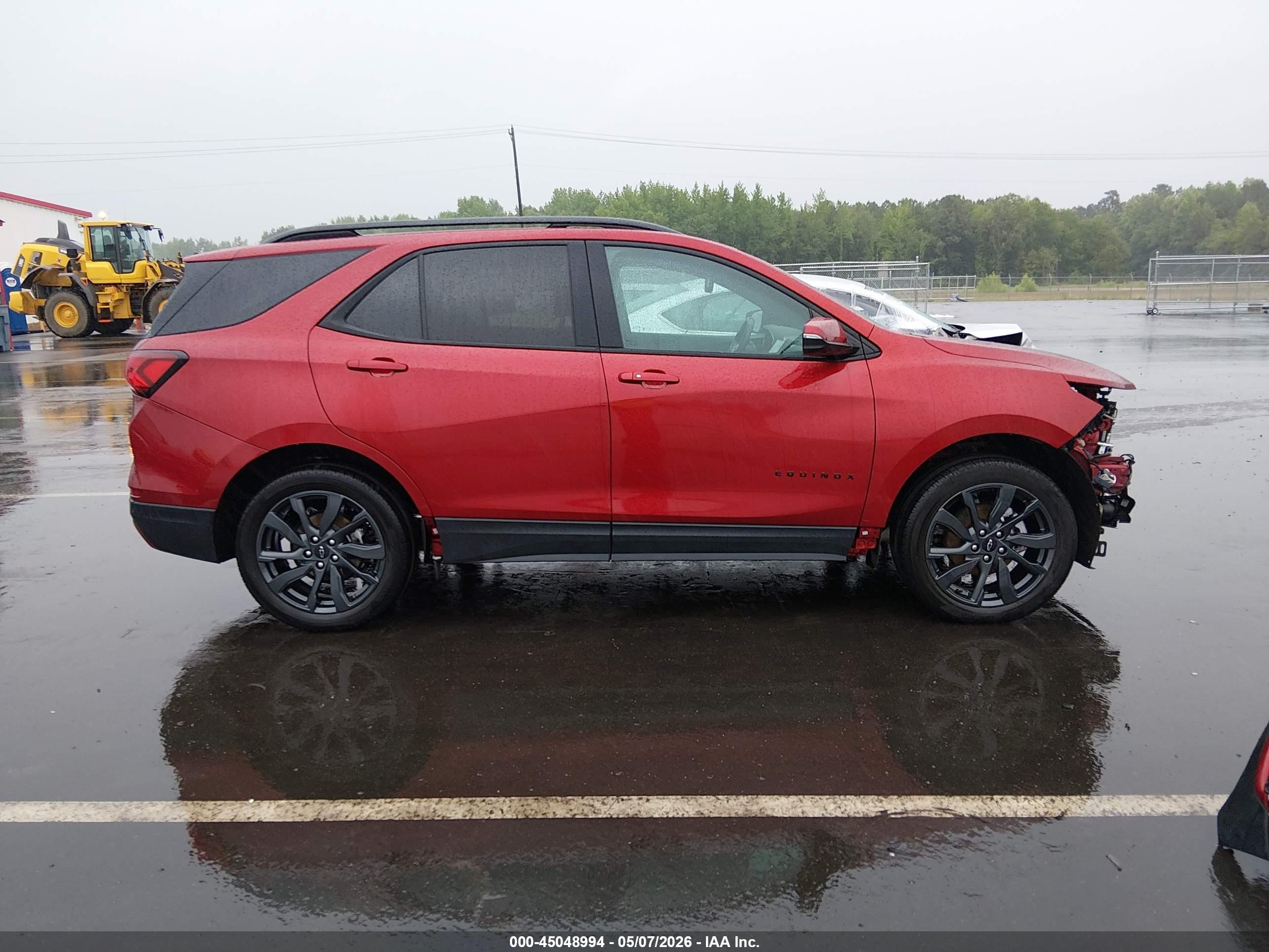 2024 Chevrolet Equinox Fwd Rs Red vin: 3GNAXMEG6RS103255