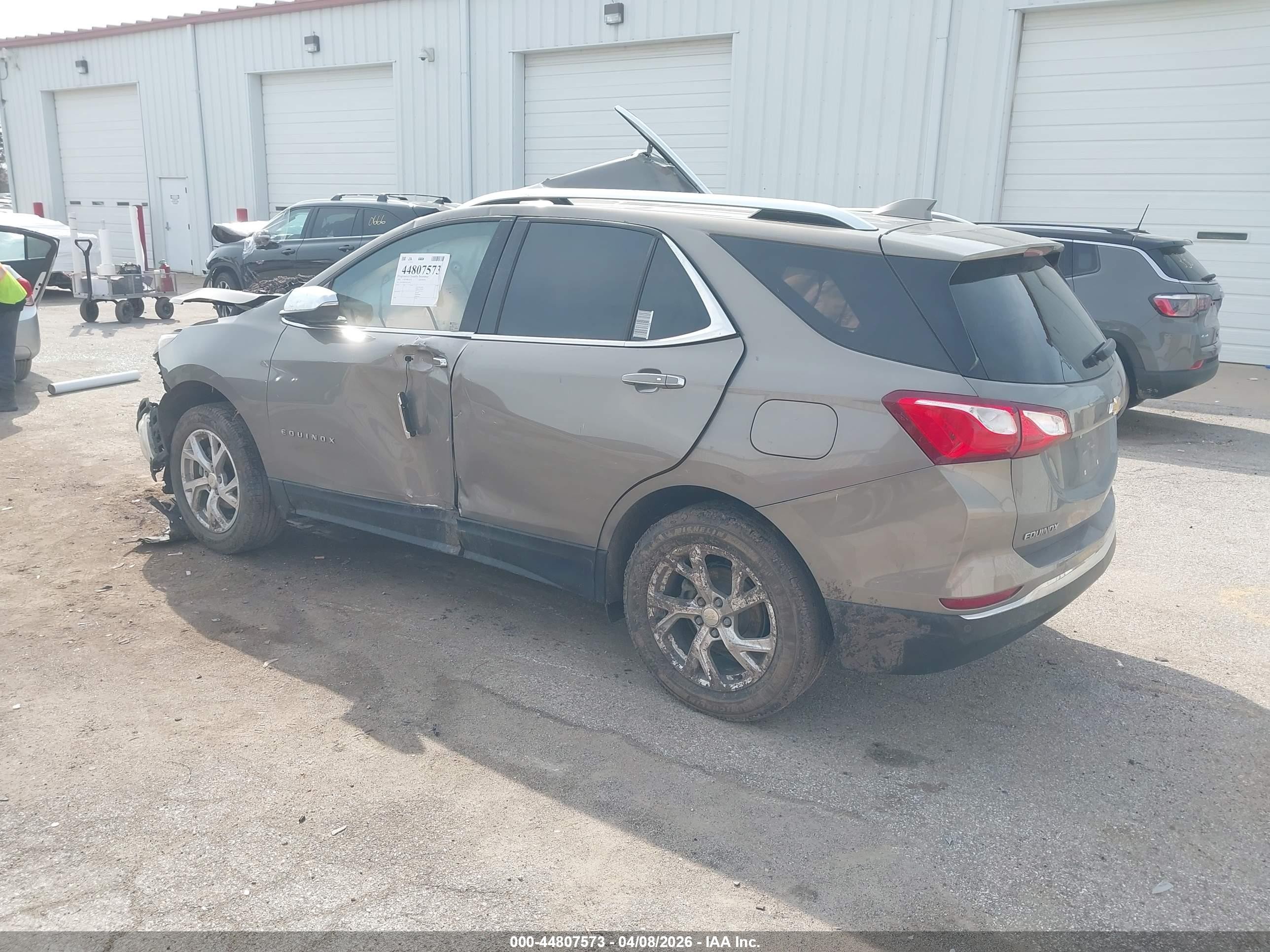 2018 Chevrolet Equinox Premier Brown vin: 3GNAXMEV9JL120550