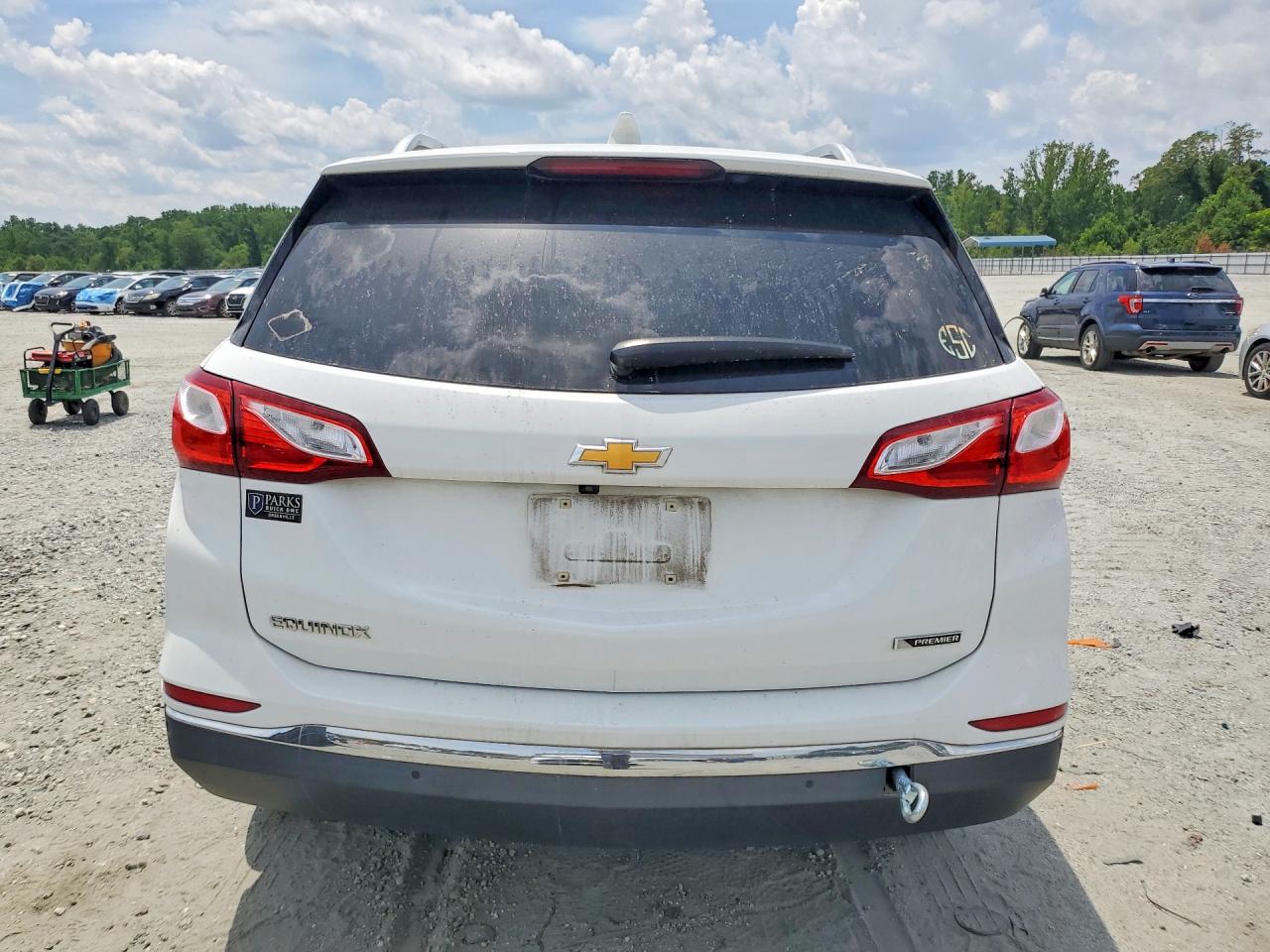 2018 Chevrolet Equinox Premier White vin: 3GNAXMEVXJS641430